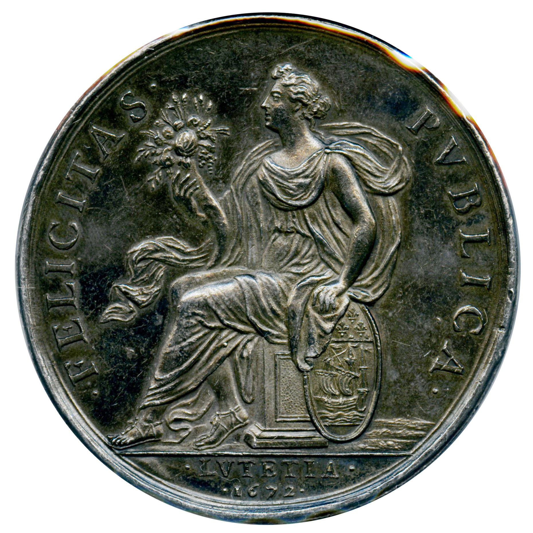 Louis XIV - Médaille - 1672 revers