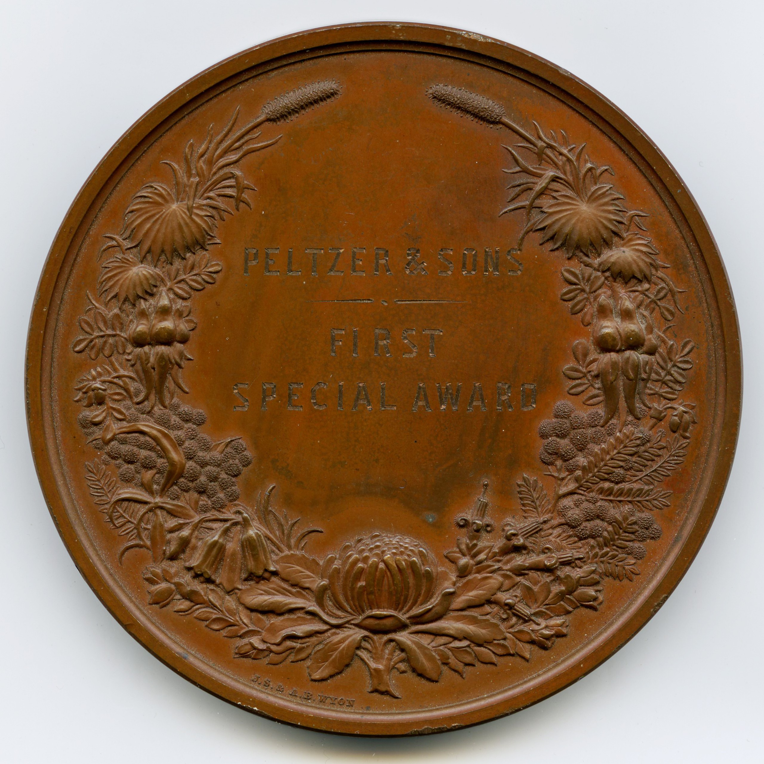 Australie - Médaille bronze - 1879 revers Australie - Médaille bronze - 1879 revers