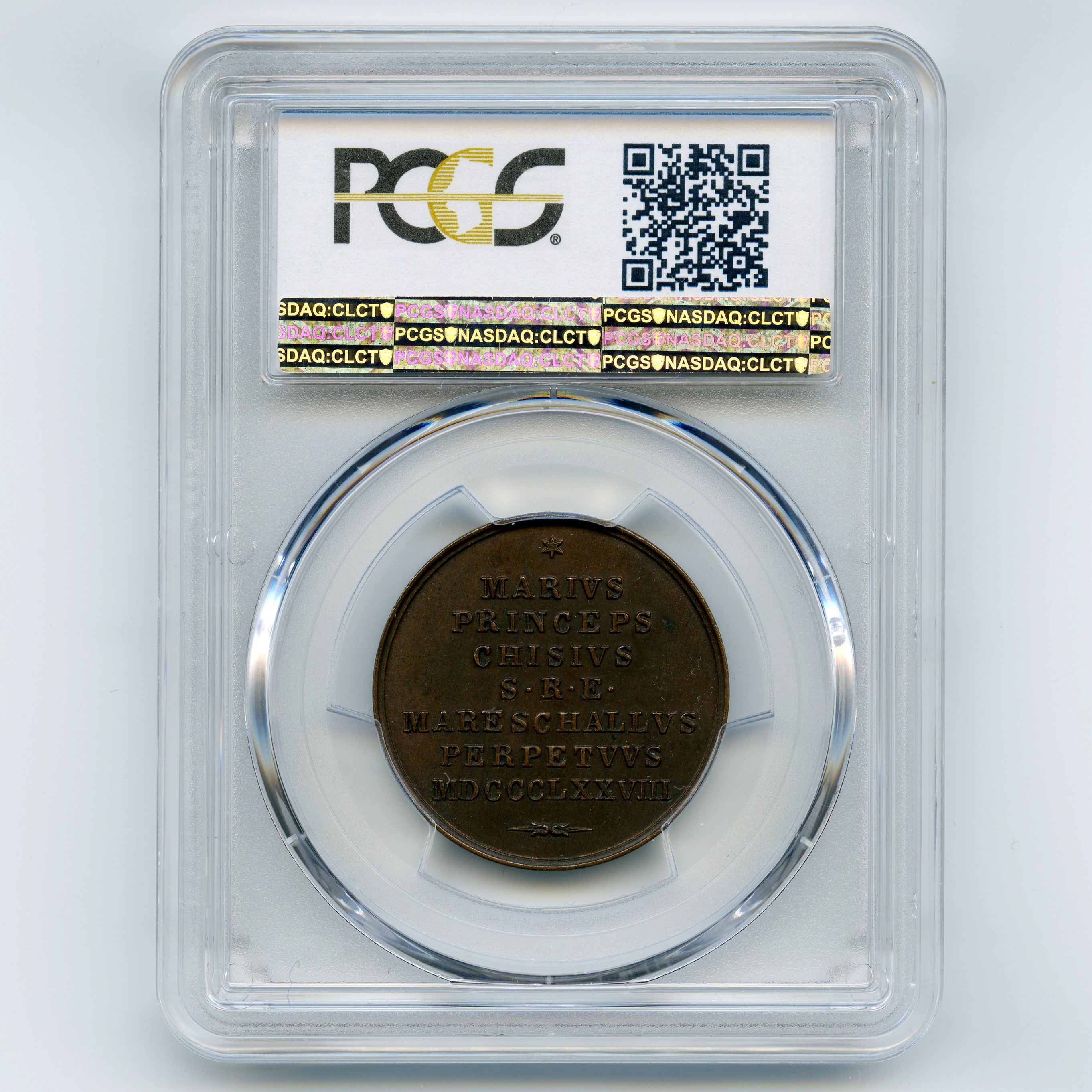 Italie - Sede Vacante - Médaille - 1878 revers Italie - Sede Vacante - Médaille - 1878 revers