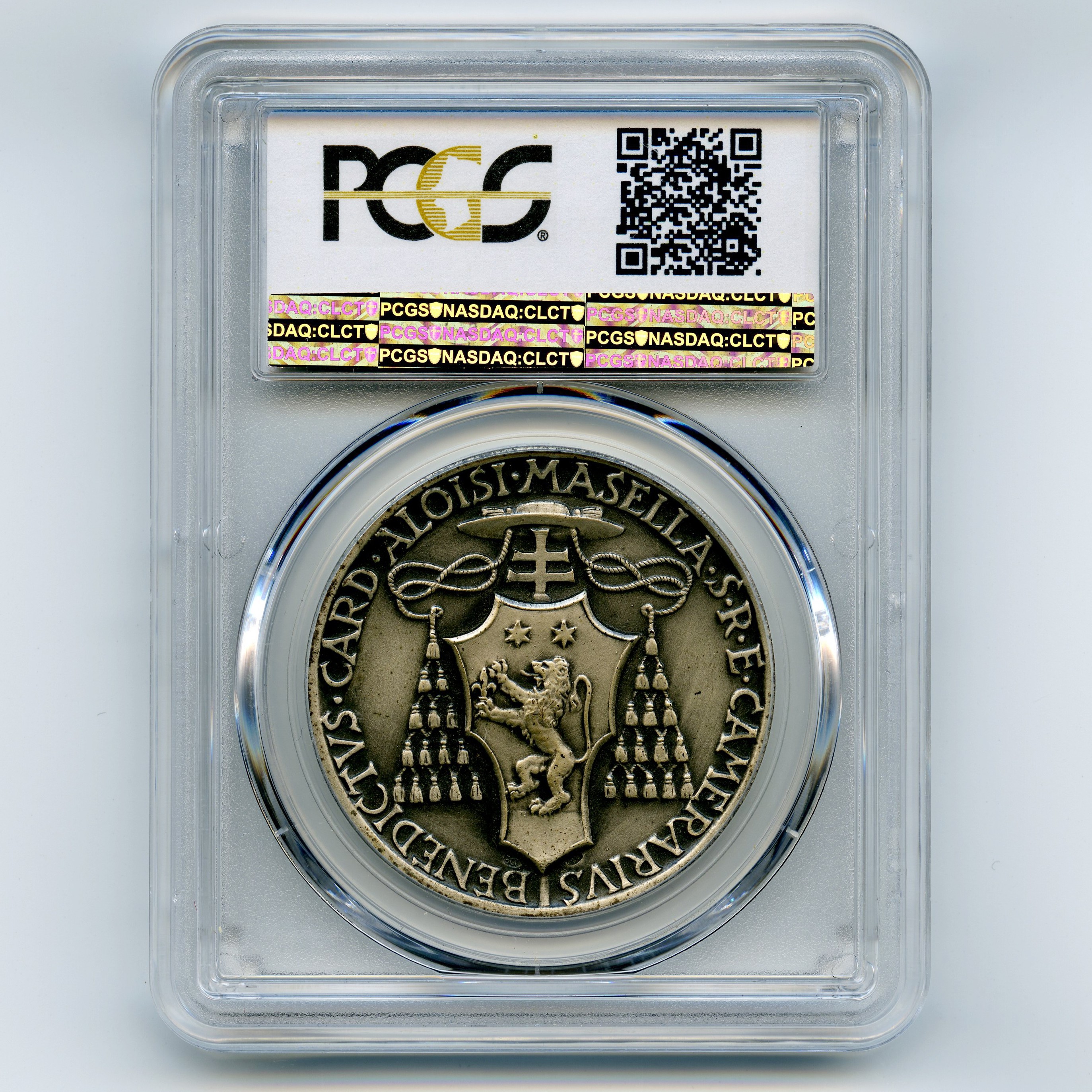 Sede Vacante - Médaille argent - 1963 revers