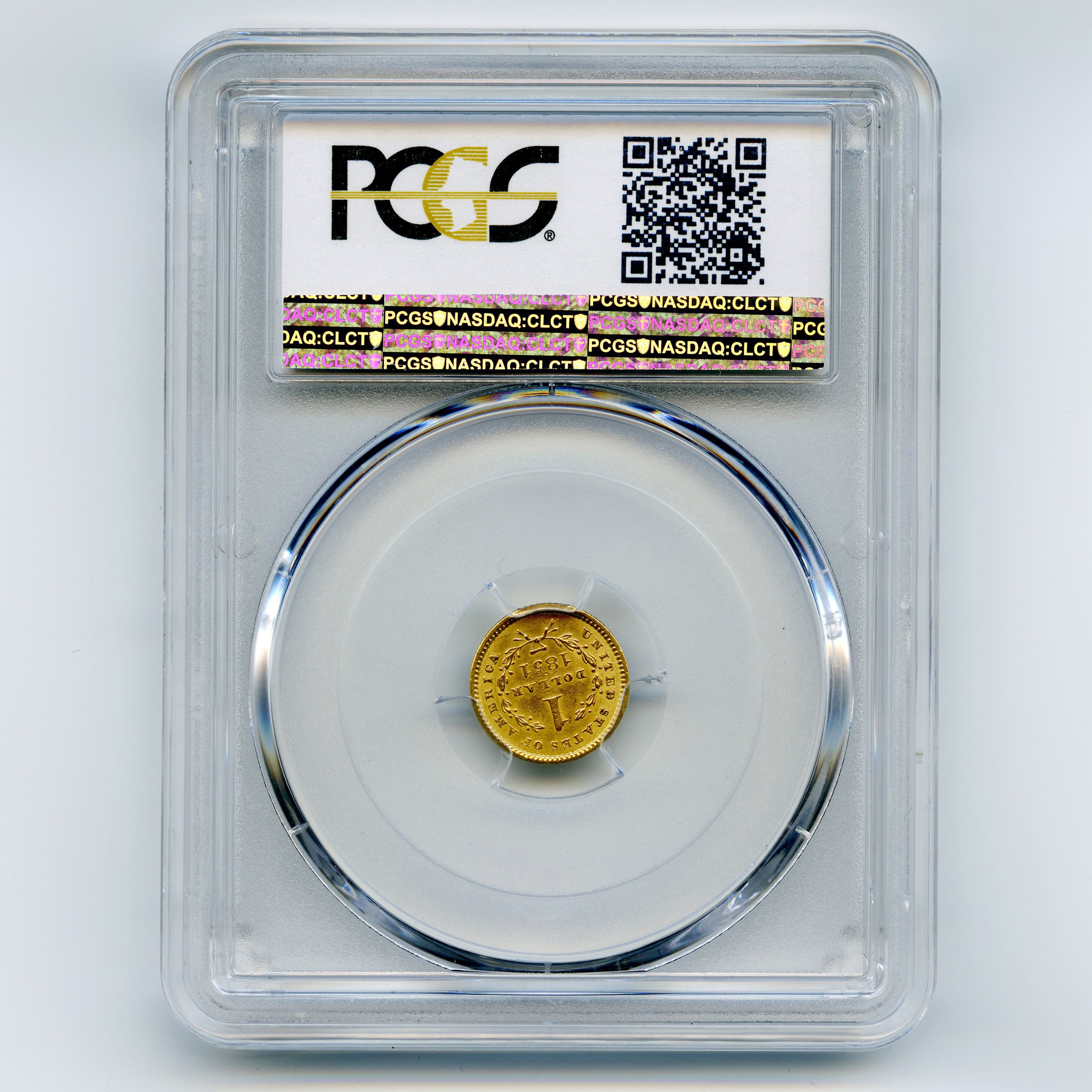 USA - 1 Dollar - 1851 revers USA - 1 Dollar - 1851 revers