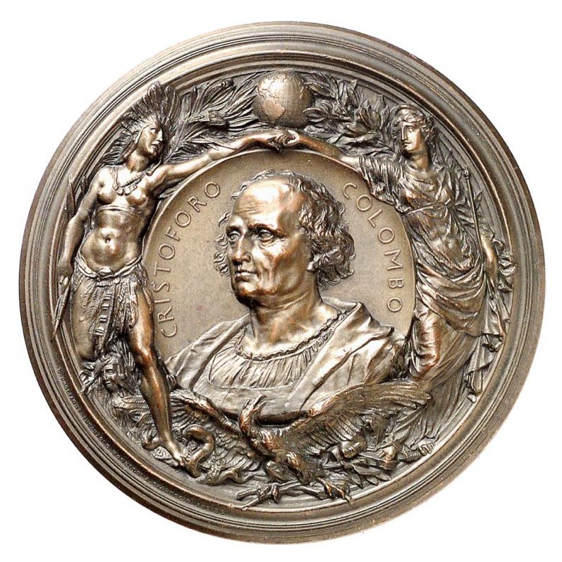 USA - Christophe Colomb - Bronze 1892 avers USA - Christophe Colomb - Bronze 1892 avers