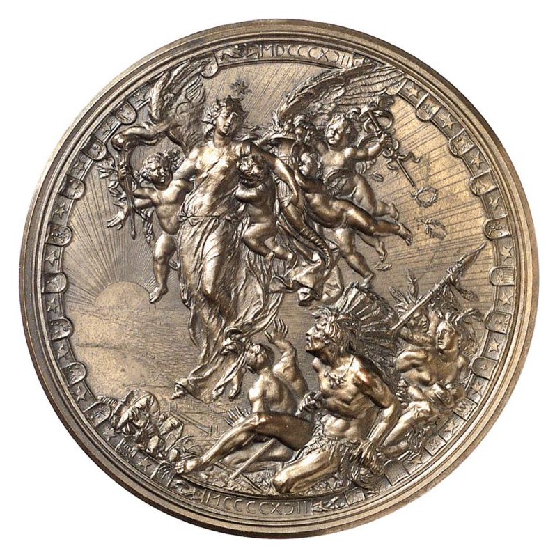 USA - Christophe Colomb - Bronze 1892 revers USA - Christophe Colomb - Bronze 1892 revers