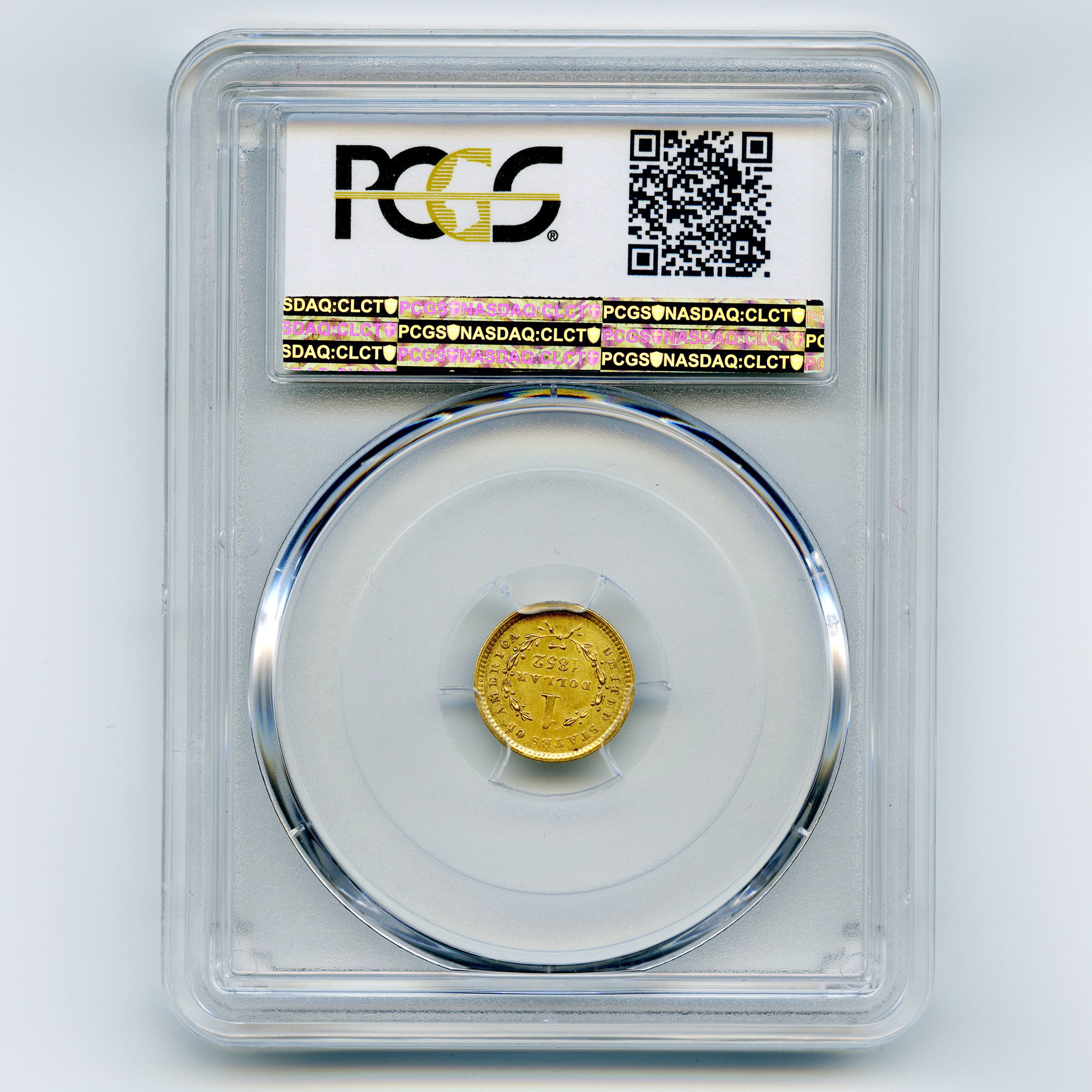 USA - 1 Dollar - 1852 revers USA - 1 Dollar - 1852 revers