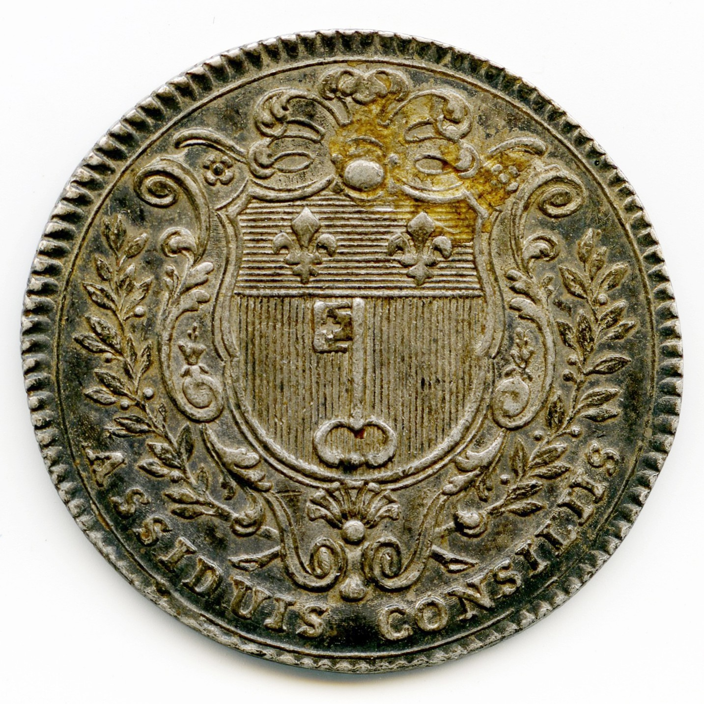 Jeton - Anjou - 1758 revers