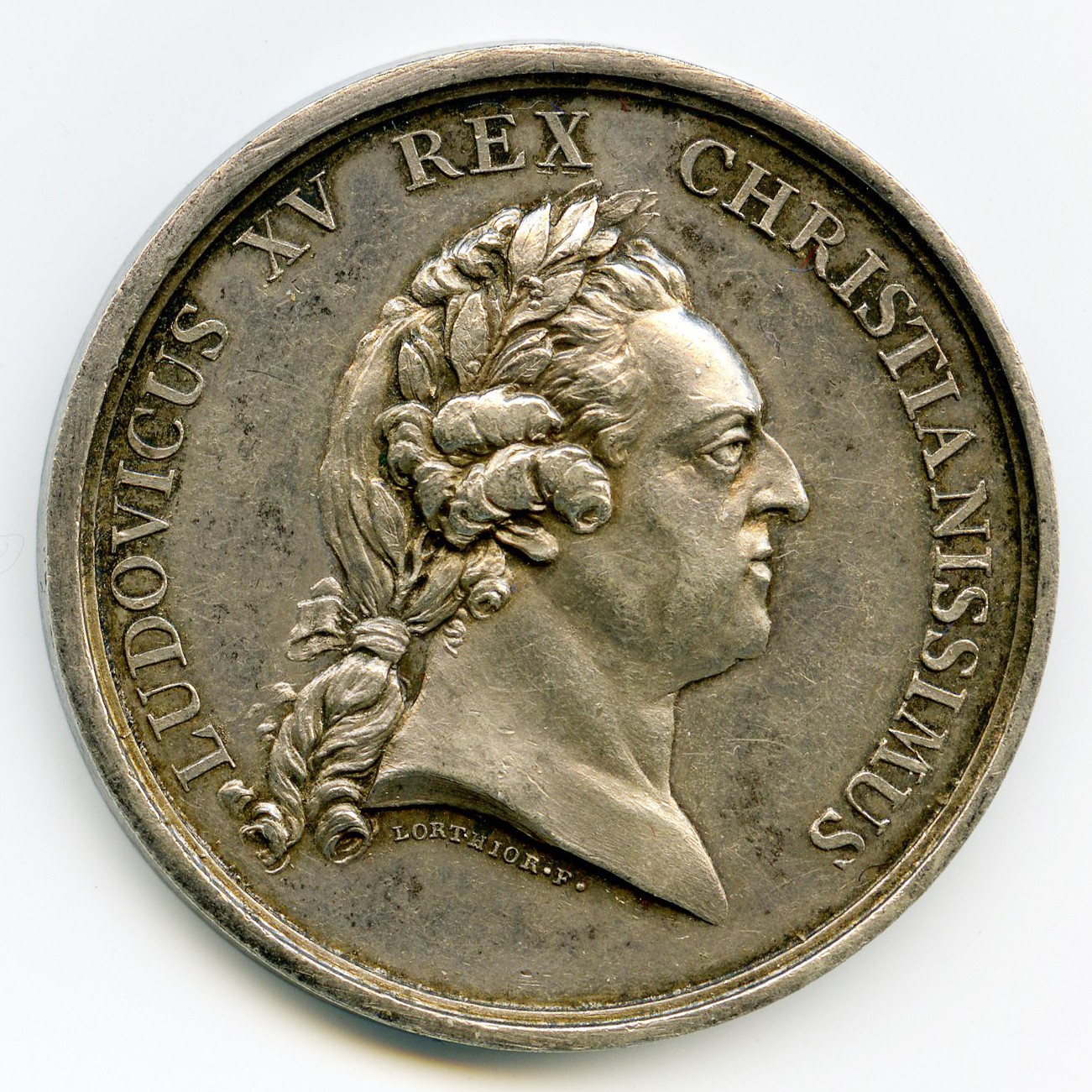 Louis XV - Médaille Argent - 1770 avers Louis XV - Médaille Argent - 1770 avers