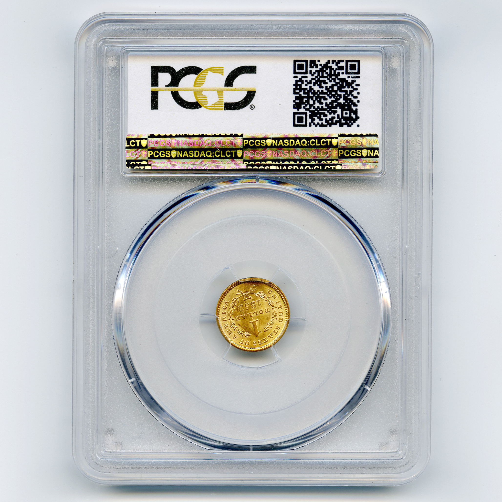 USA - 1 Dollar - 1853 revers USA - 1 Dollar - 1853 revers