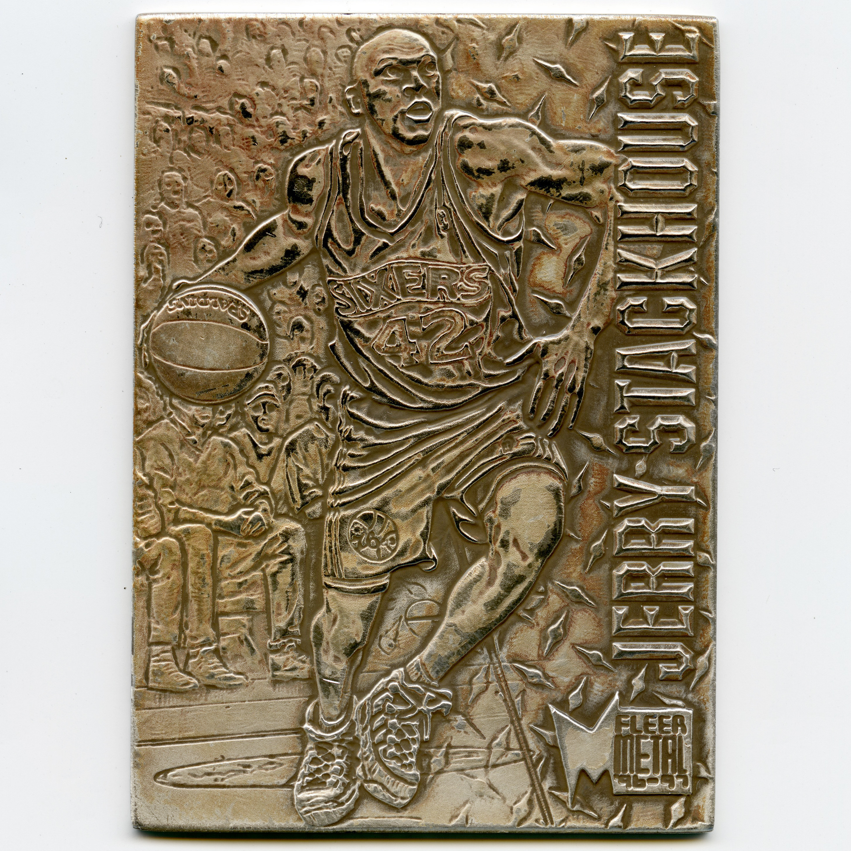 USA - Jerry Stackhouse - Fleer Metal 96-97 avers USA - Jerry Stackhouse - Fleer Metal 96-97 avers