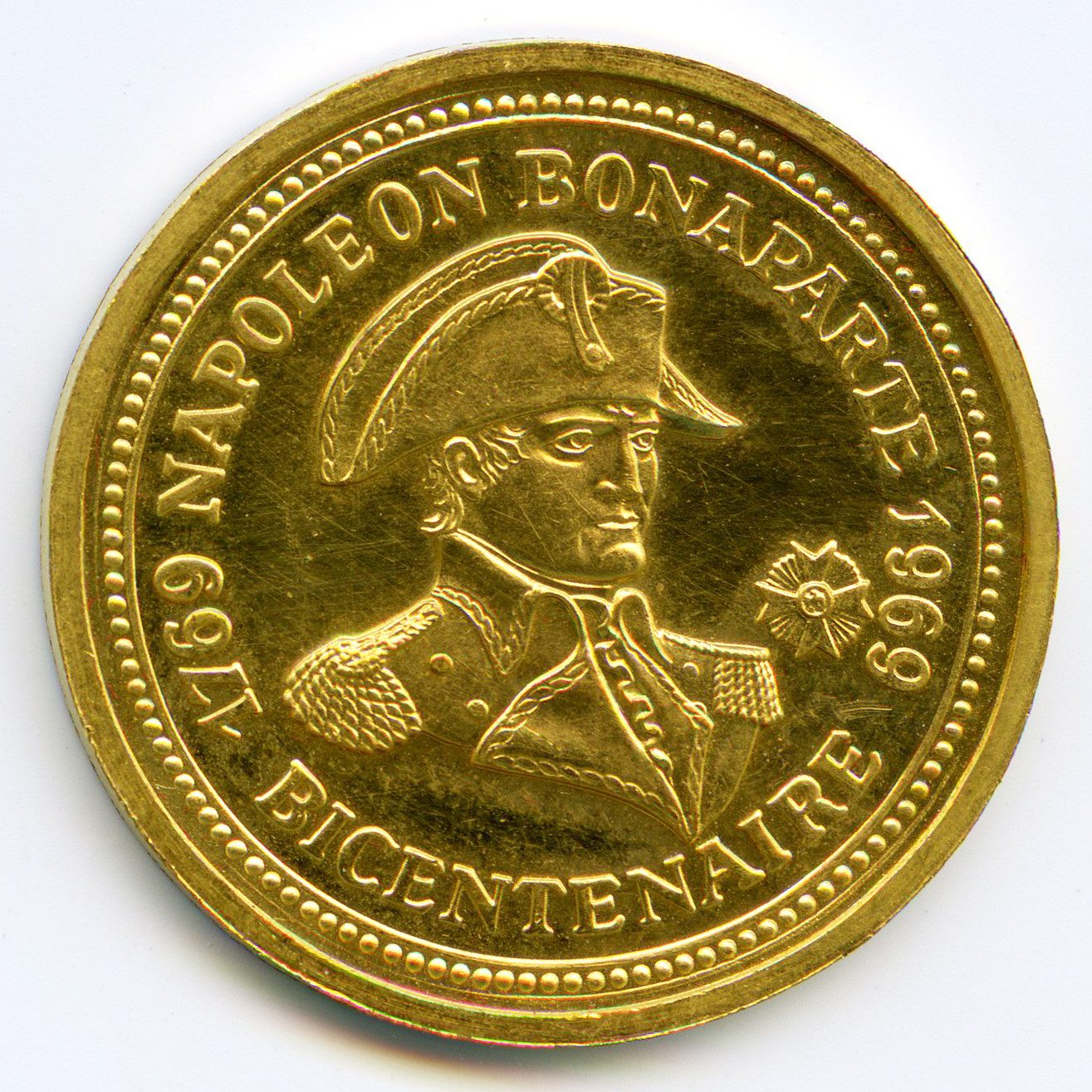 Napoléon Ier - Médaille Bicentenaire avers