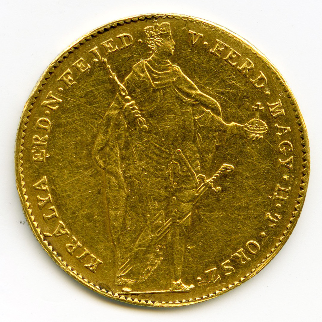 Hongrie - Ducat - 1848 avers Hongrie - Ducat - 1848 avers