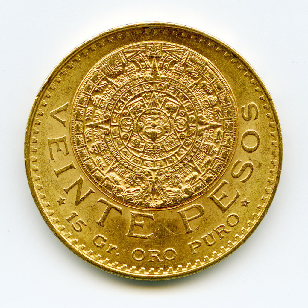 Mexique - 20 Pesos - 1918 revers