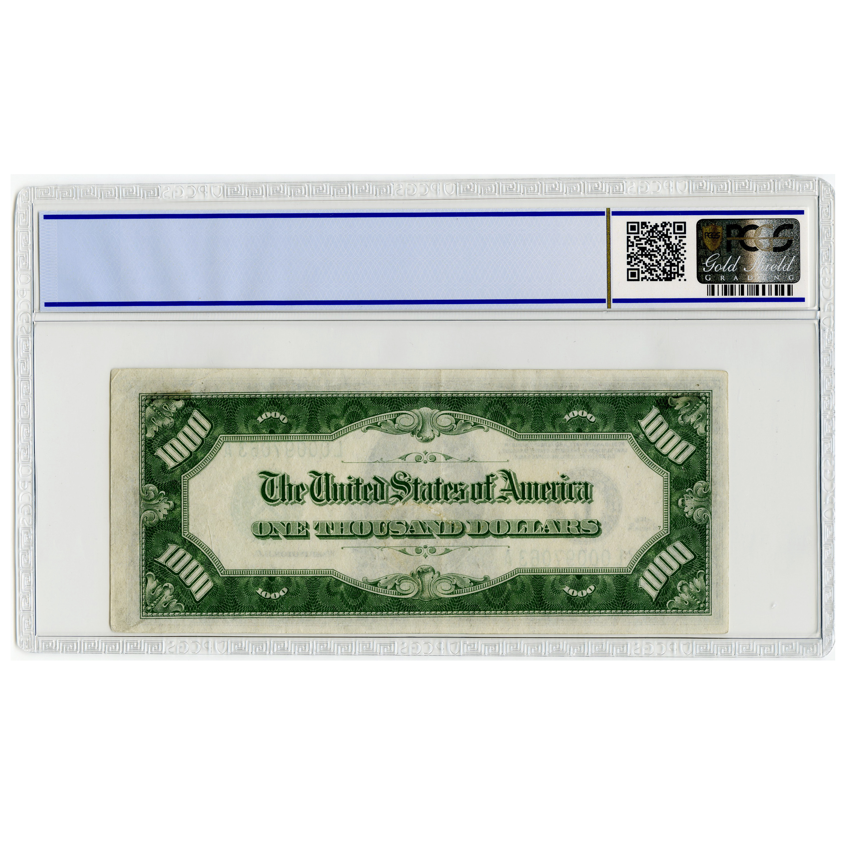 USA - 1 000 Dollars - L00097063A revers USA - 1 000 Dollars - L00097063A revers