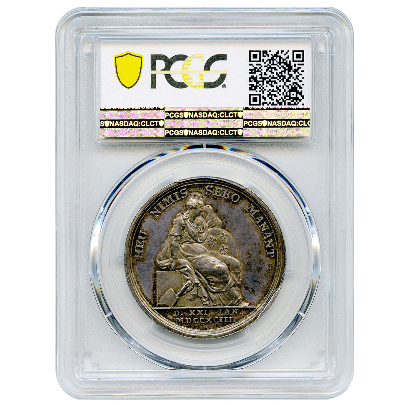Louis XVI - Médaille - 1793 revers Louis XVI - Médaille - 1793 revers