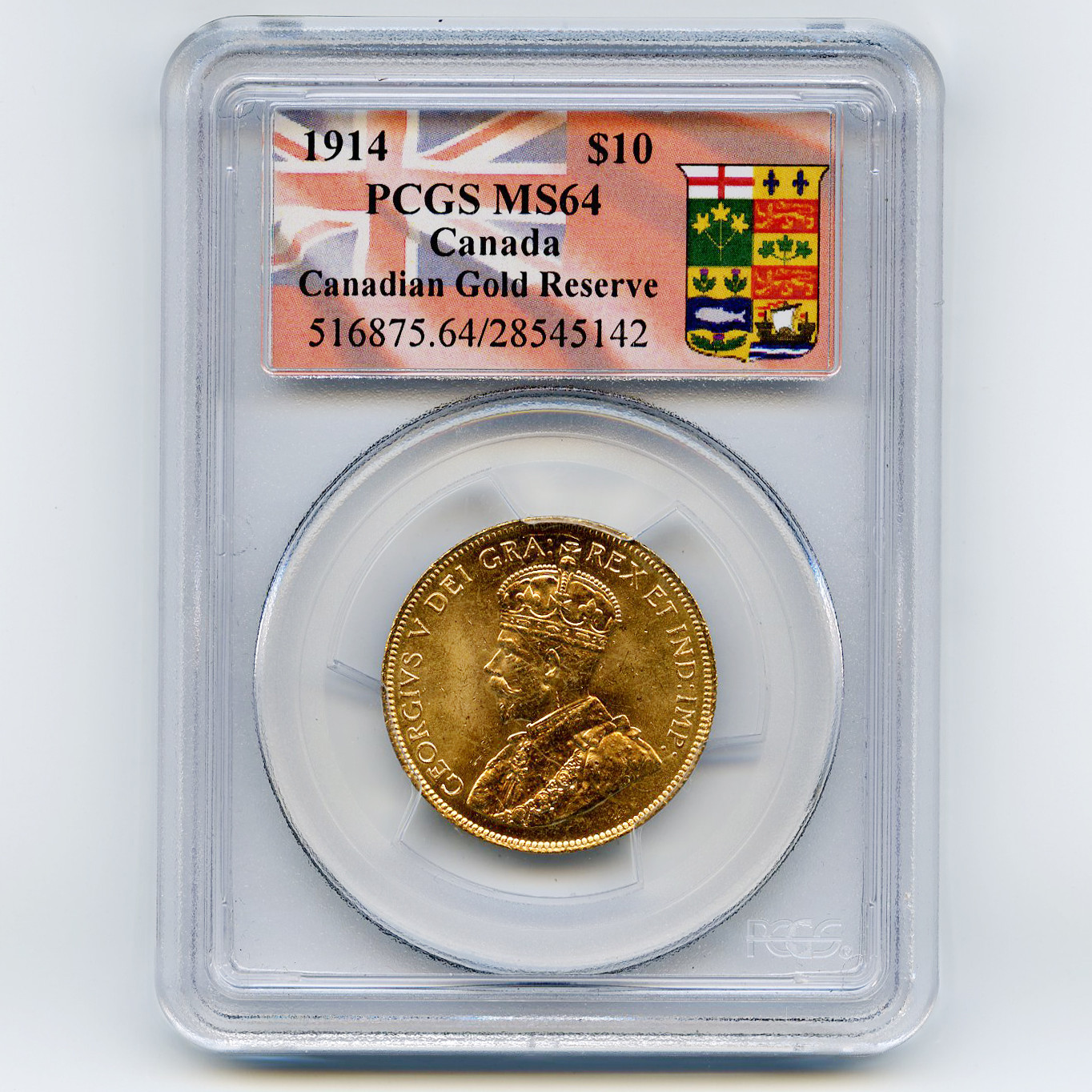 Canada - 10 Dollars - 1914 avers Canada - 10 Dollars - 1914 avers
