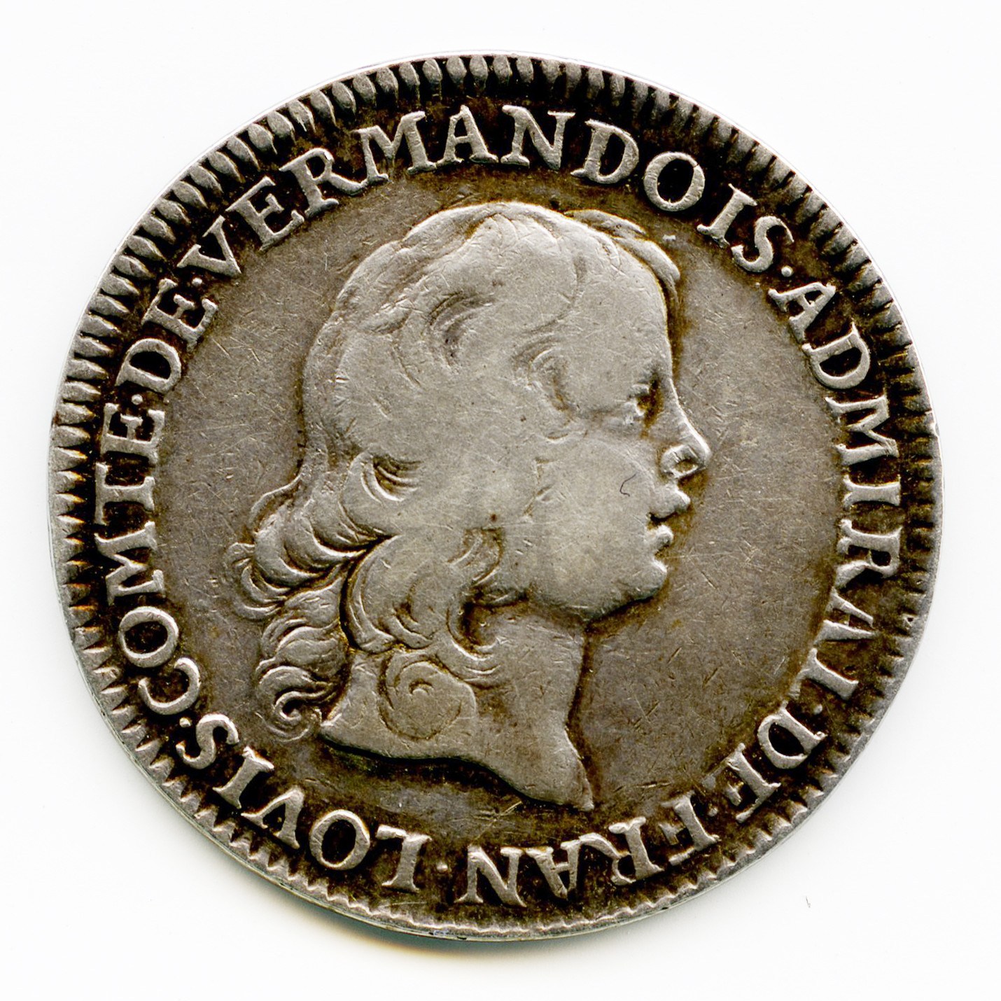 Jeton - Galères Royales - 1677 avers Jeton - Galères Royales - 1677 avers