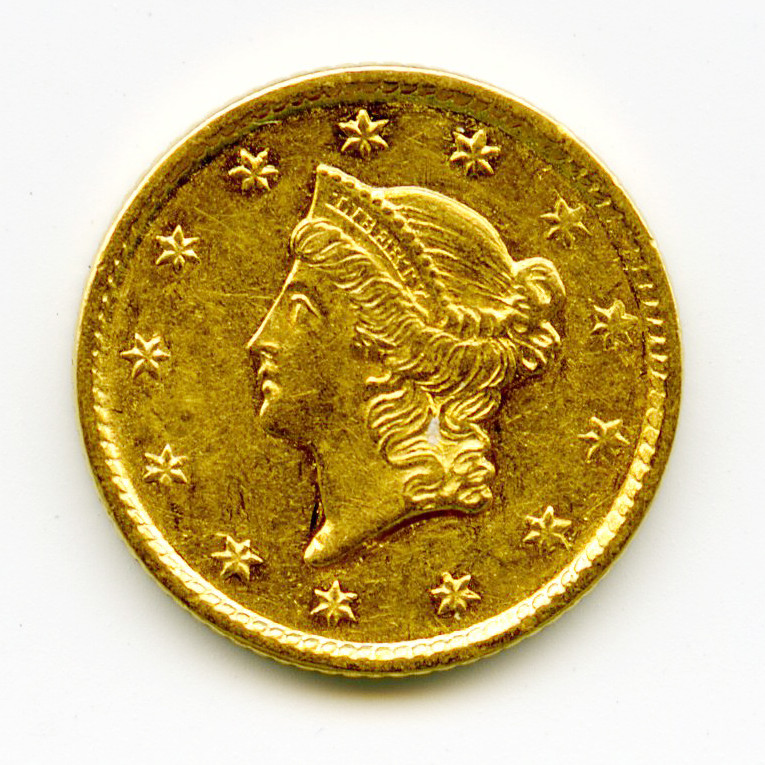 USA - 1 Dollar - 1850 avers USA - 1 Dollar - 1850 avers