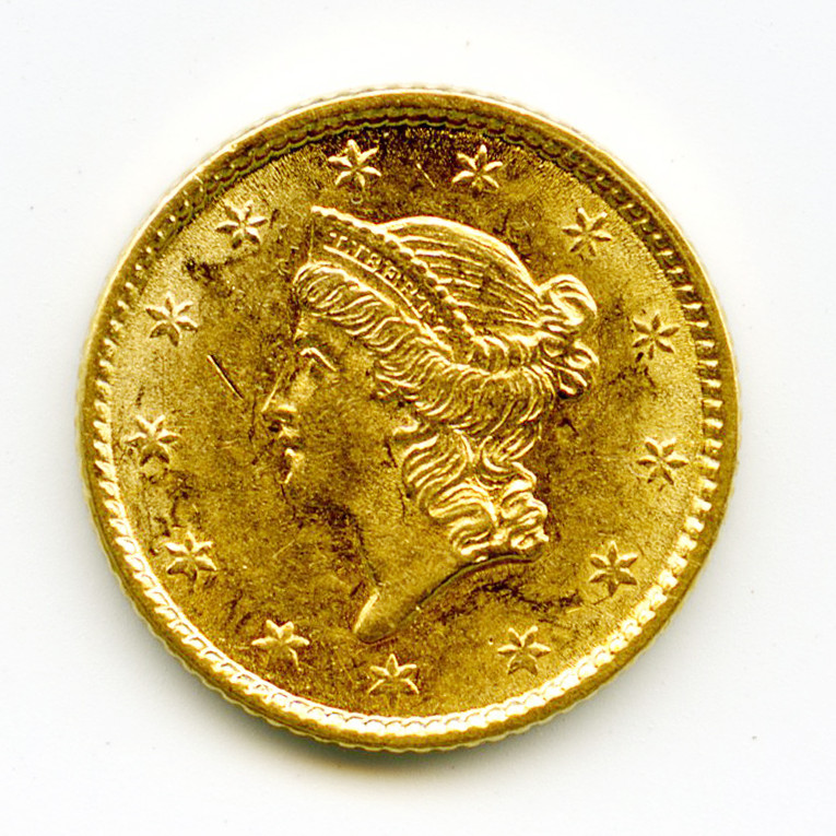 USA - 1 Dollar - 1853 avers