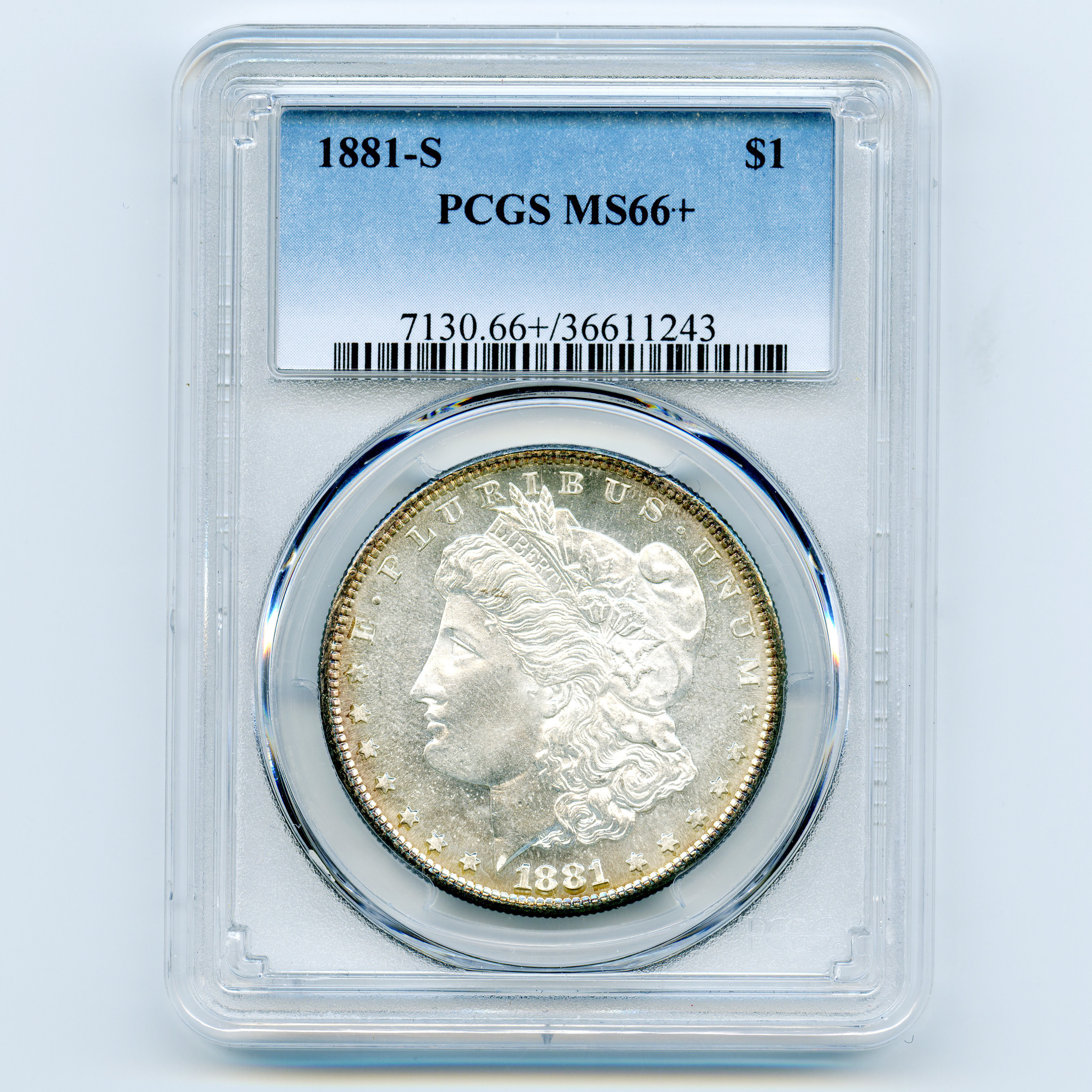 USA - 1 Dollar - 1881 S avers