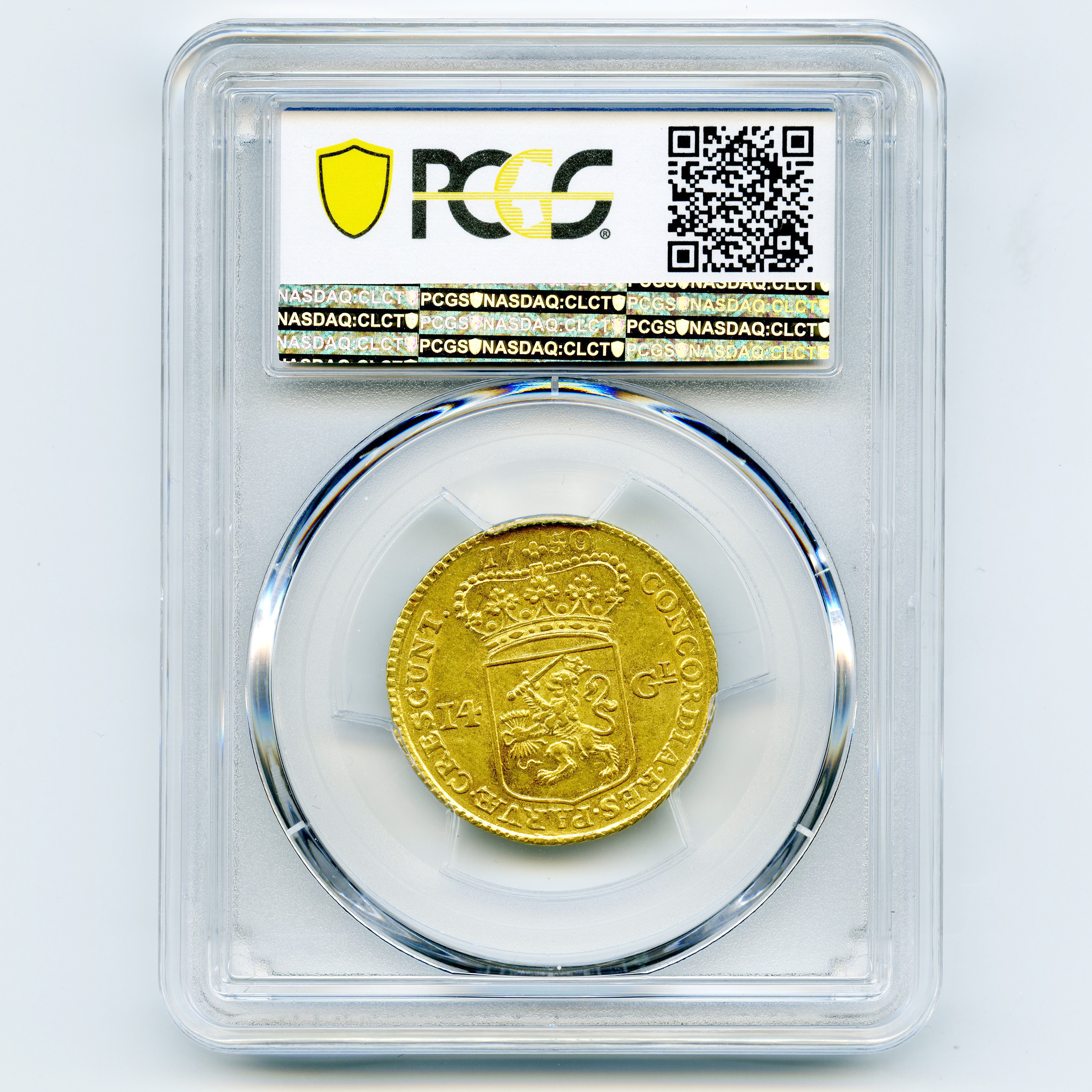 Pays-Bas - 14 Gulden - 1750/49 revers Pays-Bas - 14 Gulden - 1750/49 revers