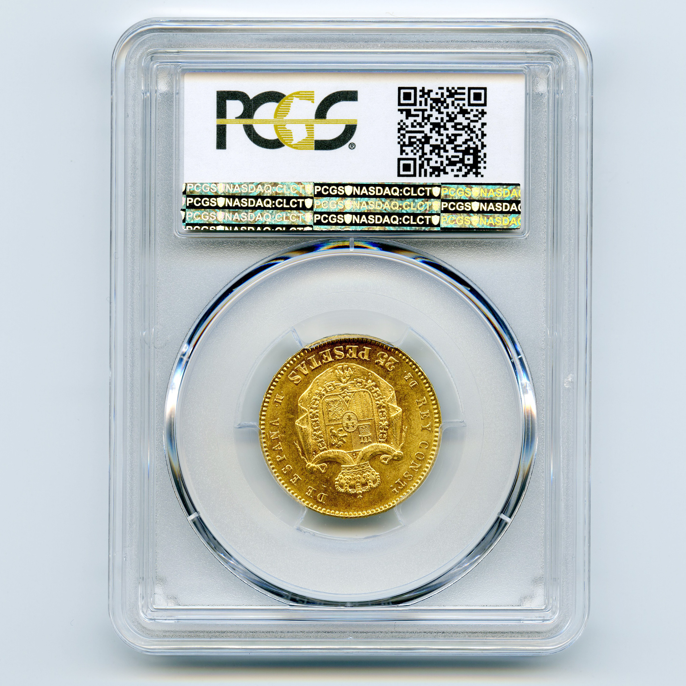 Espagne - 25 Pesetas - 1878 DE M revers Espagne - 25 Pesetas - 1878 DE M revers