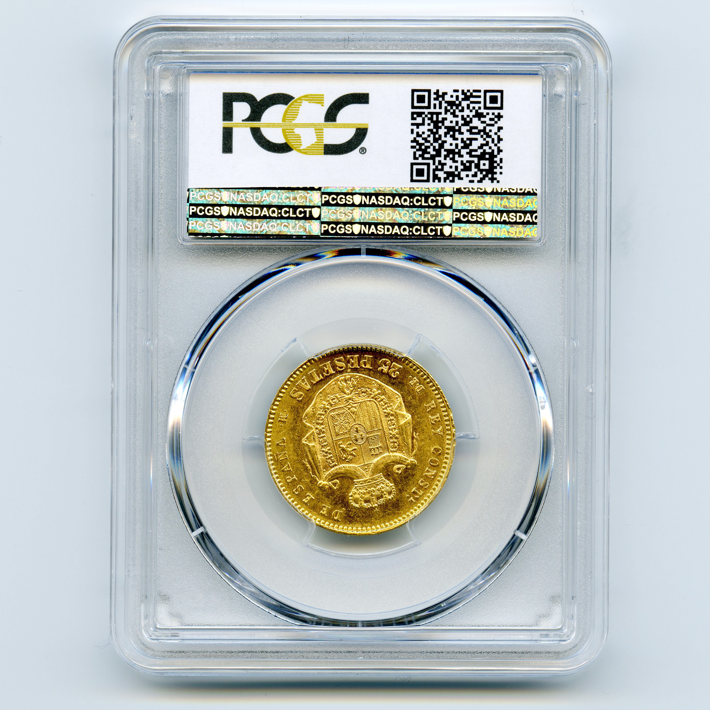 Espagne - 25 Pesetas - 1876 DE M revers Espagne - 25 Pesetas - 1876 DE M revers