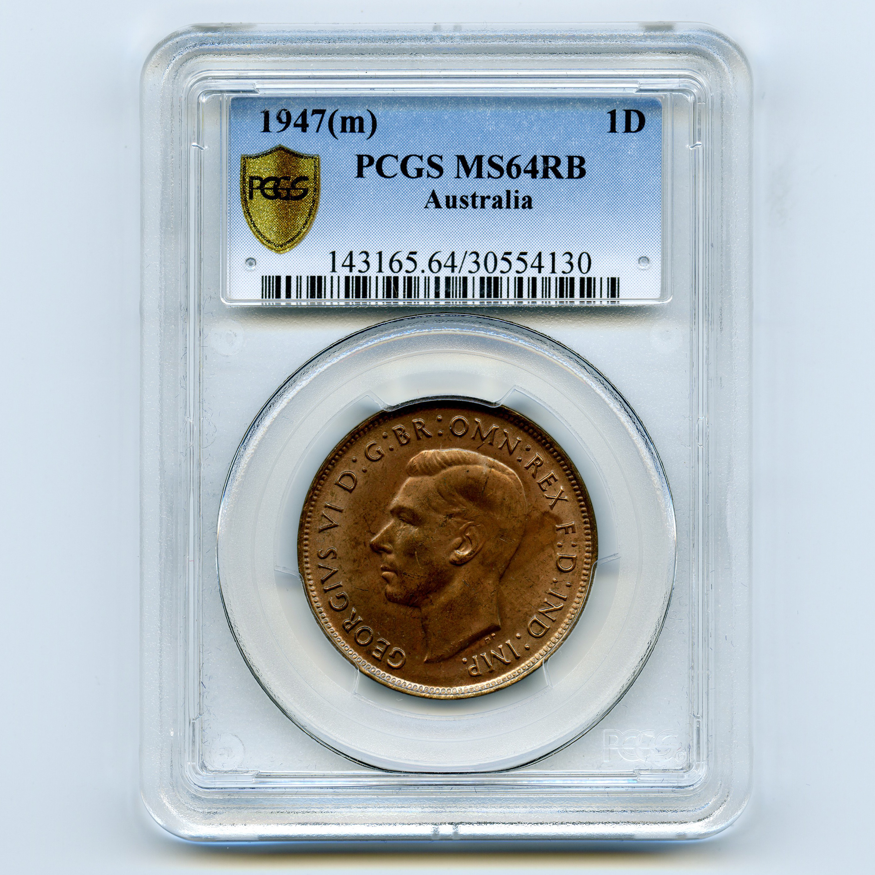Australie - Penny - 1947 avers Australie - Penny - 1947 avers