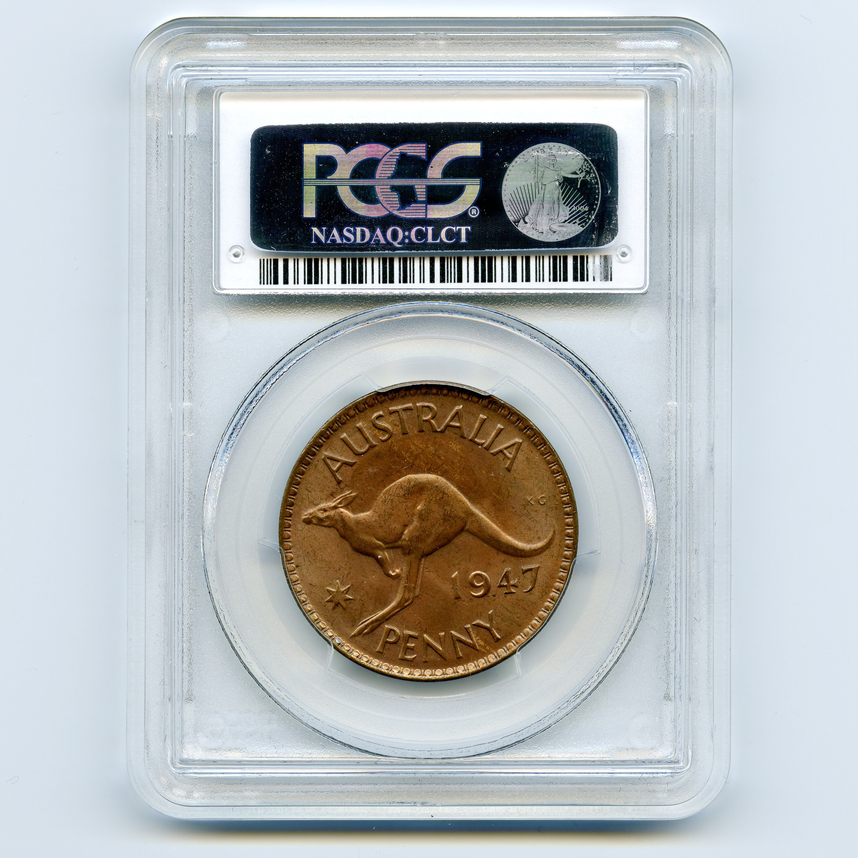 Australie - Penny - 1947 revers Australie - Penny - 1947 revers