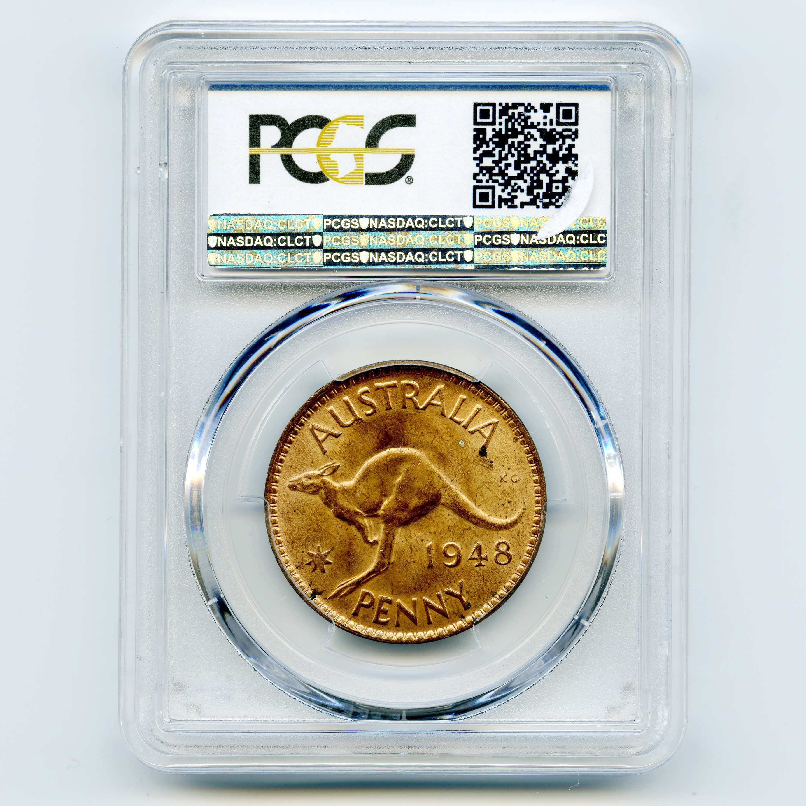 Australie - Penny - 1948 revers