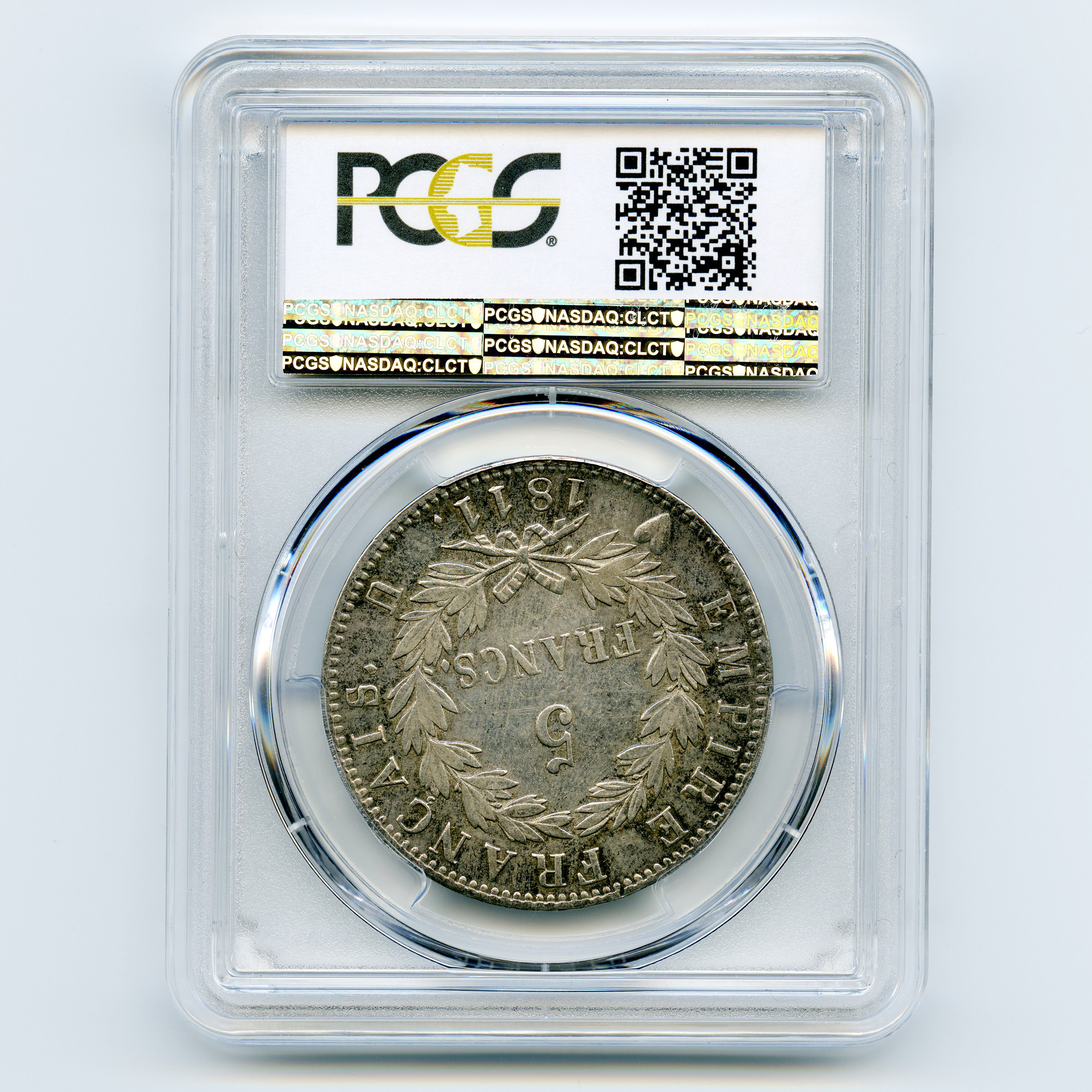 Napoléon Ier - 5 Francs - 1811 U revers