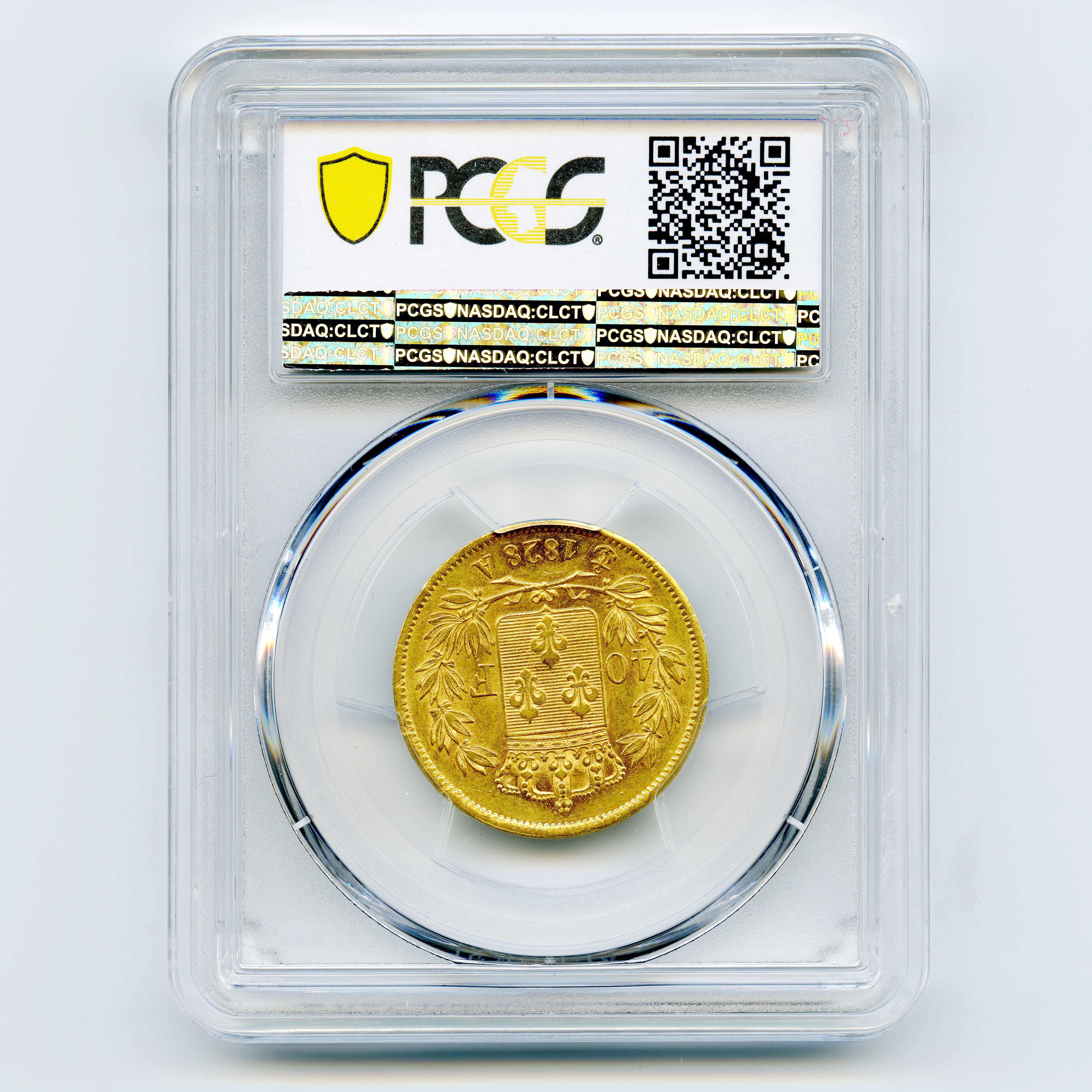 Charles X - 40 Francs - 1828 A revers Charles X - 40 Francs - 1828 A revers