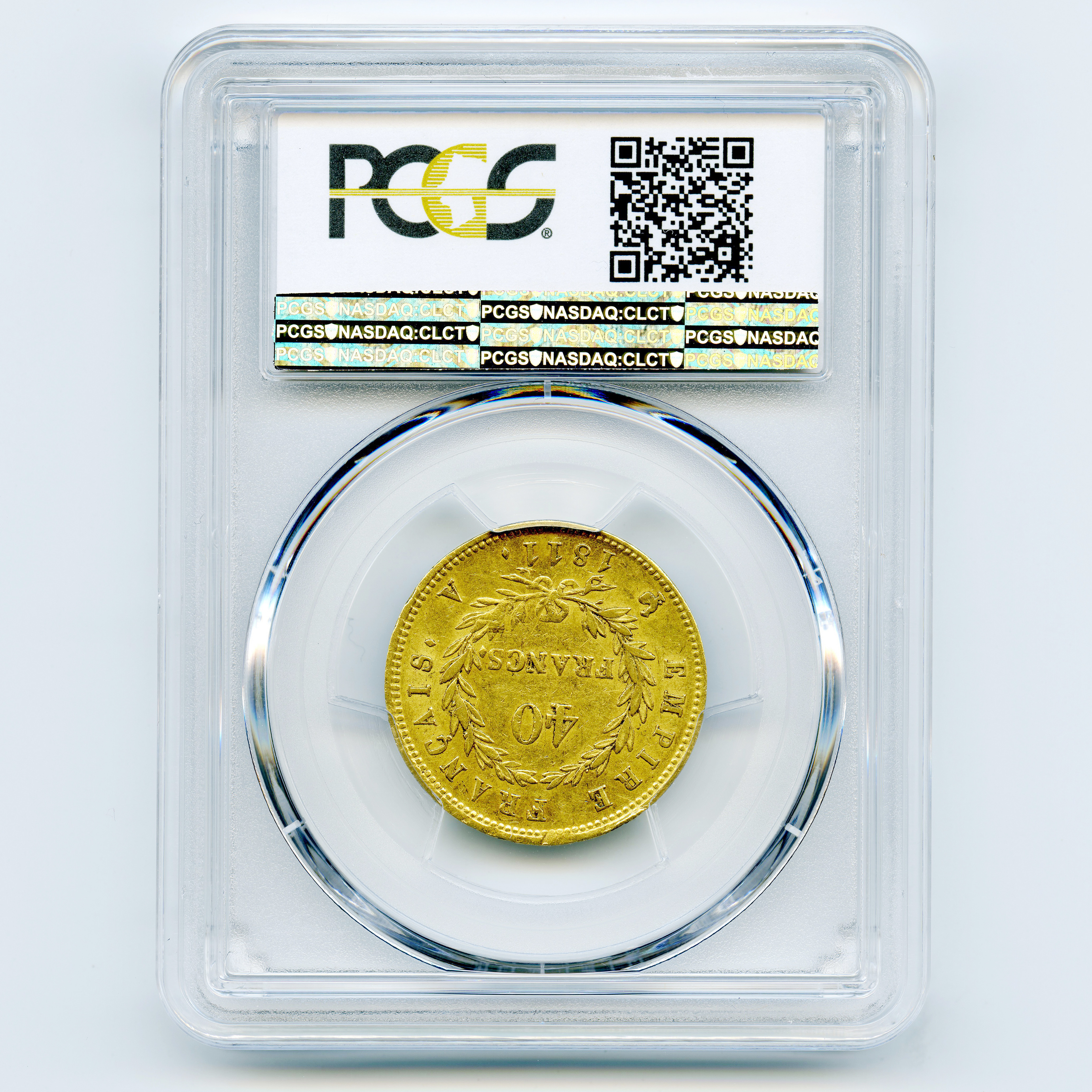 Napoléon Ier - 40 Francs - 1811 A revers Napoléon Ier - 40 Francs - 1811 A revers