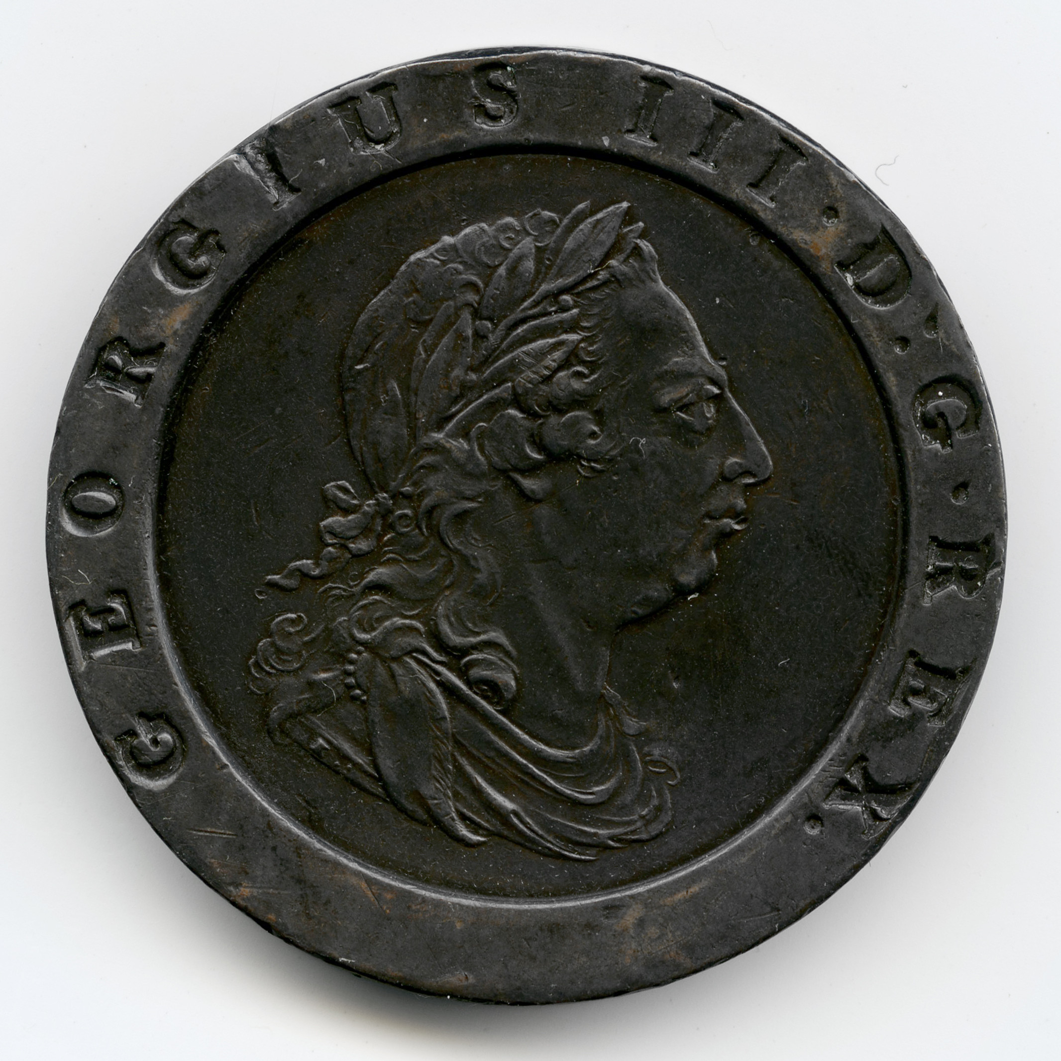 Grande Bretagne - 2 Pence - 1797 avers