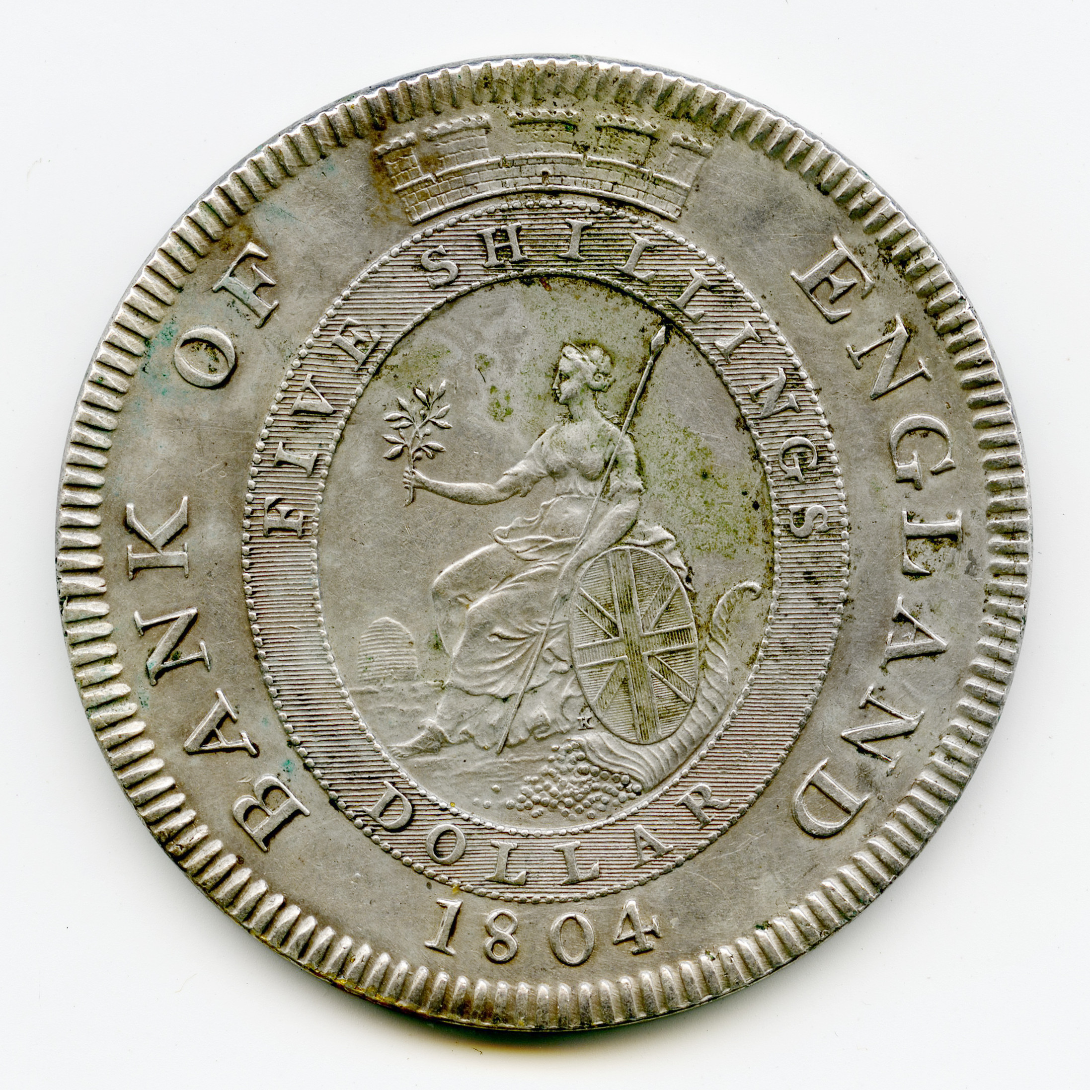 Grande-Bretagne - 1 Dollar - 1804 revers