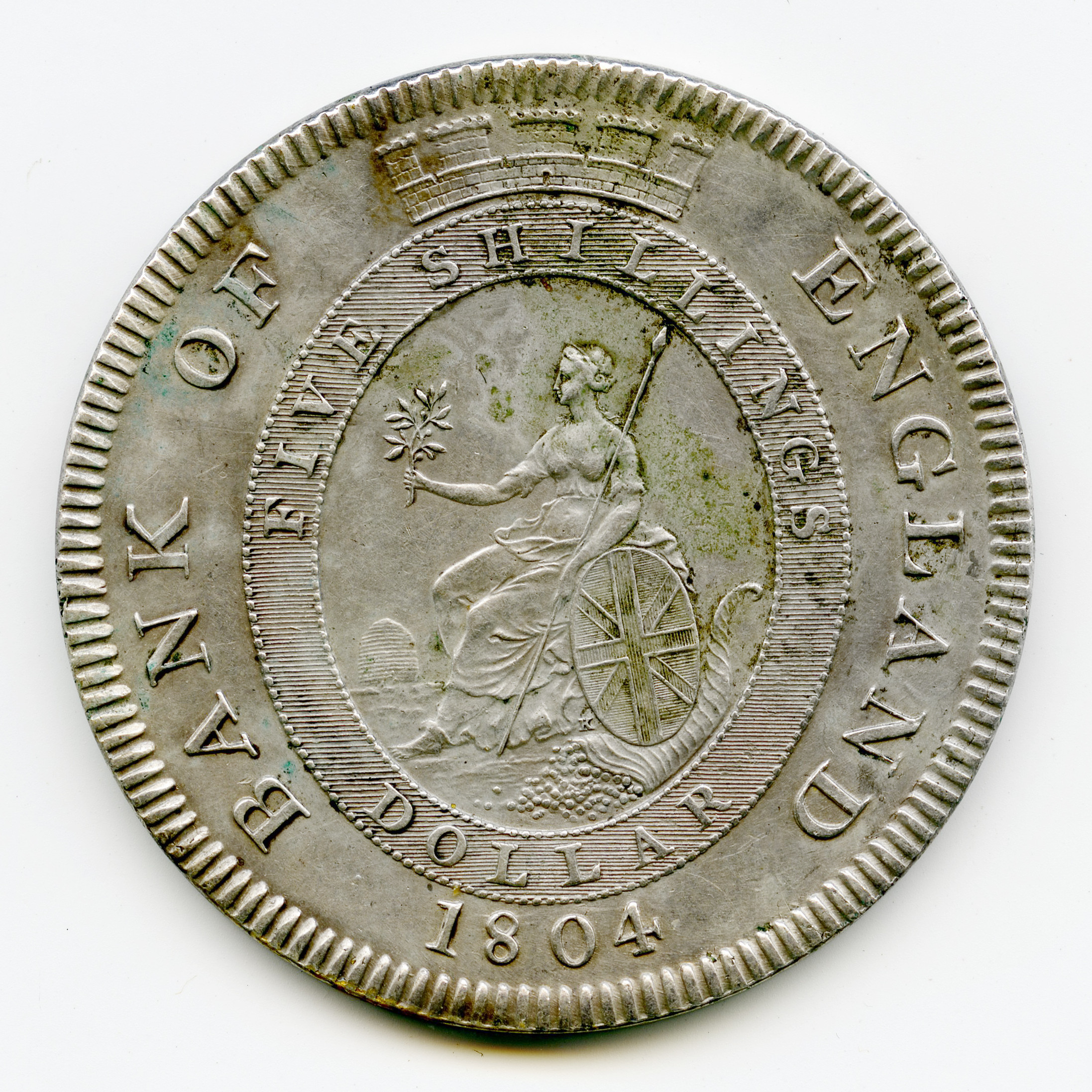 Grande-Bretagne - 1 Dollar - 1804 revers Grande-Bretagne - 1 Dollar - 1804 revers