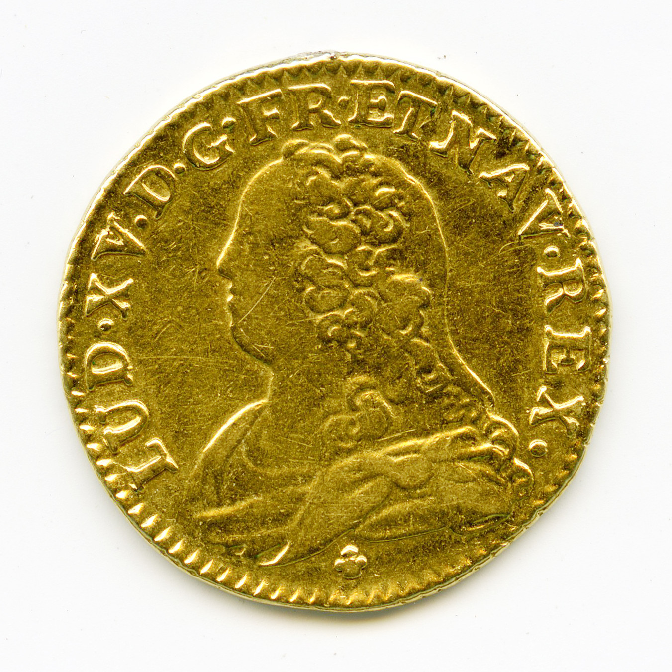 Louis XV - Louis d'or aux Lunettes - 1730 K avers