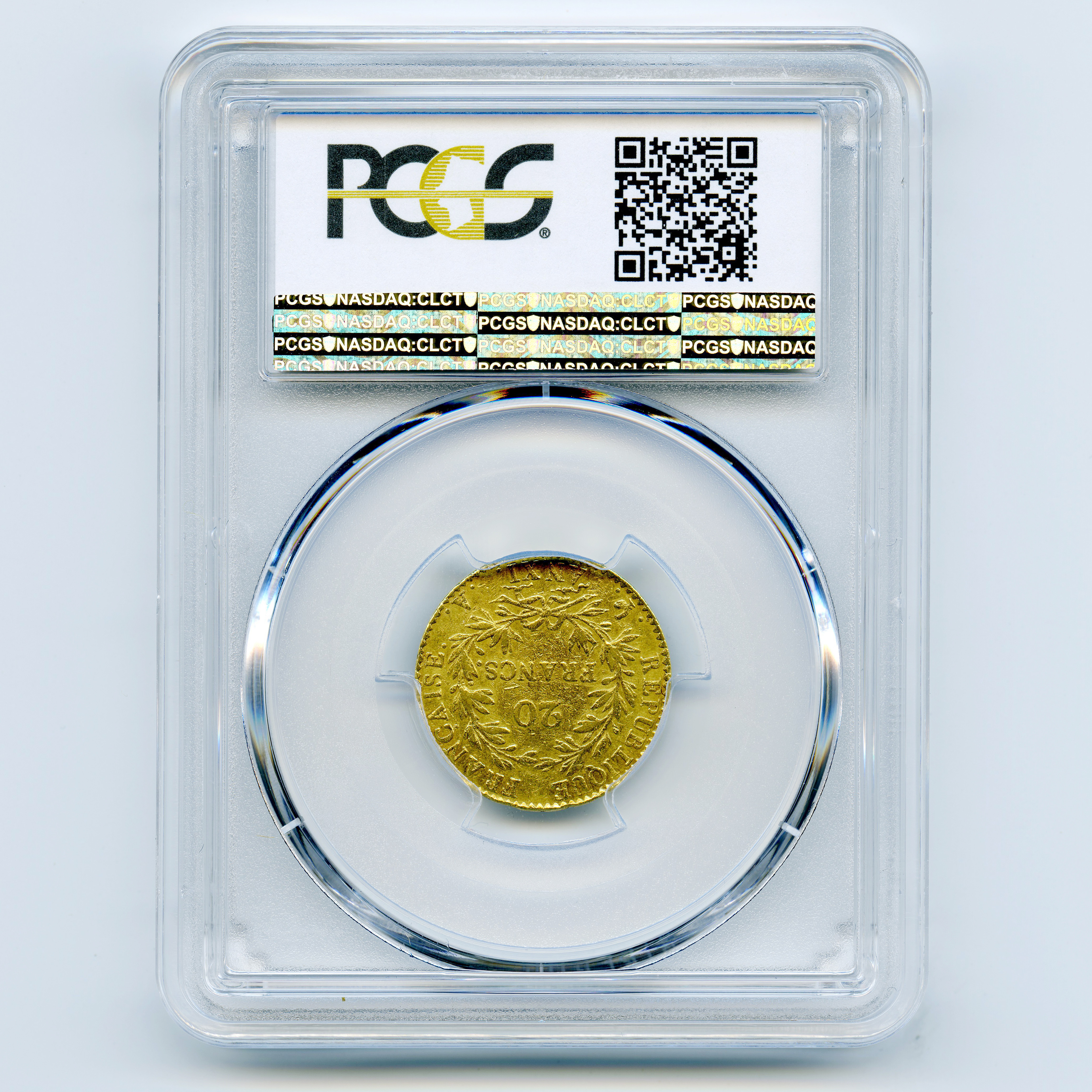 Bonaparte 1er Consul - 20 Francs - An XI revers Bonaparte 1er Consul - 20 Francs - An XI revers