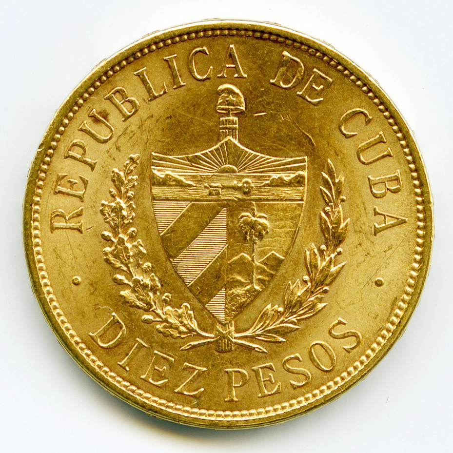Cuba - 10 Pesos - 1916 revers