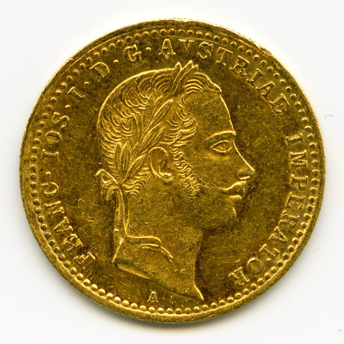 Autriche - 1 Ducat - 1860 A avers Autriche - 1 Ducat - 1860 A avers