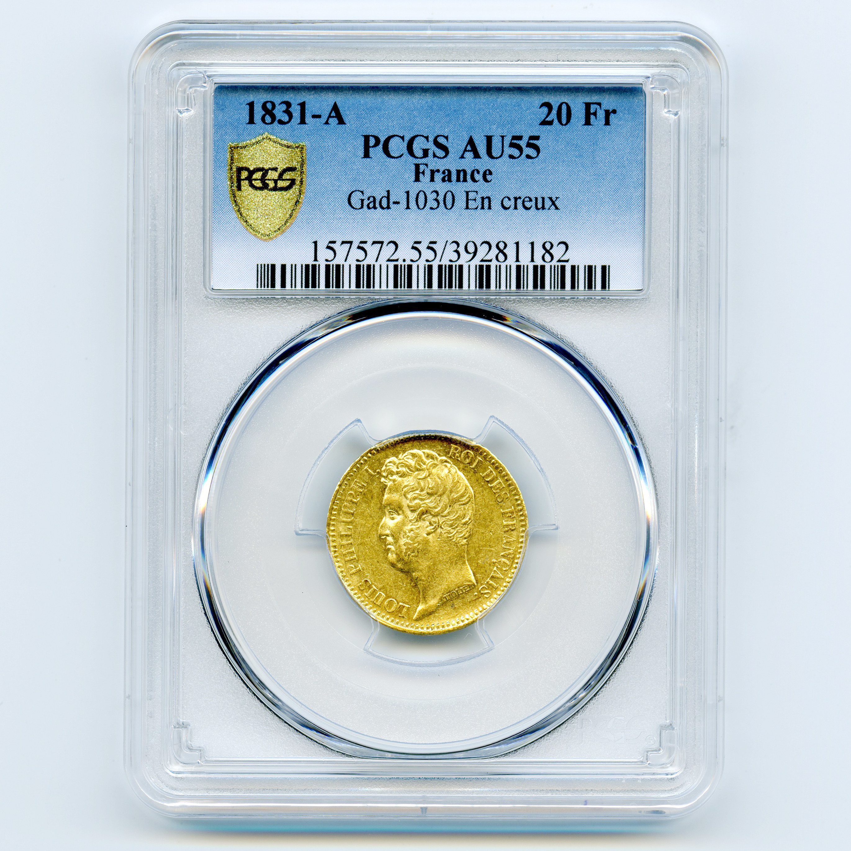 Louis-Philippe Ier - 20 Francs - 1831 A avers Louis-Philippe Ier - 20 Francs - 1831 A avers