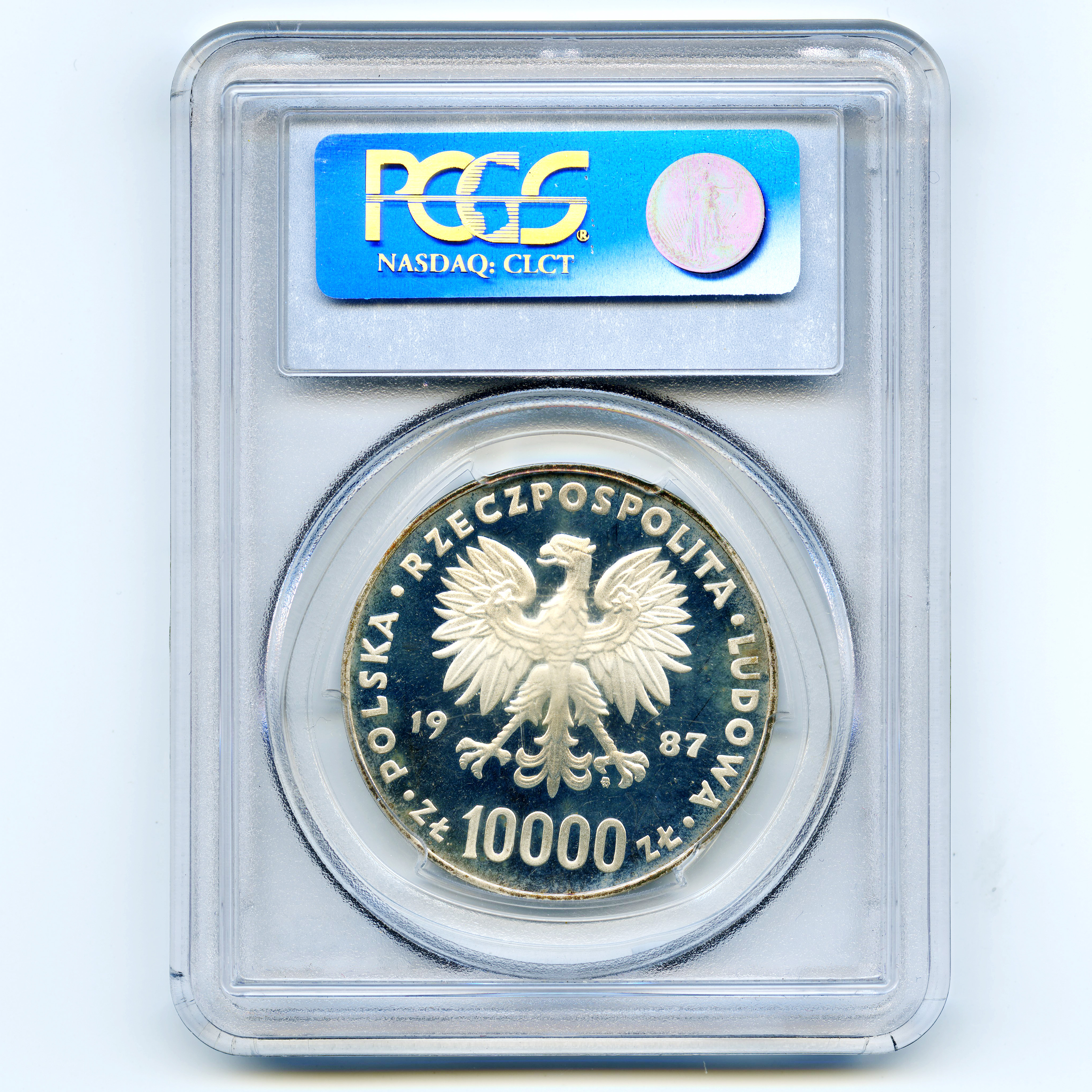 Pologne - 10 000 Zlotych - Jean Paul II revers Pologne - 10 000 Zlotych - Jean Paul II revers