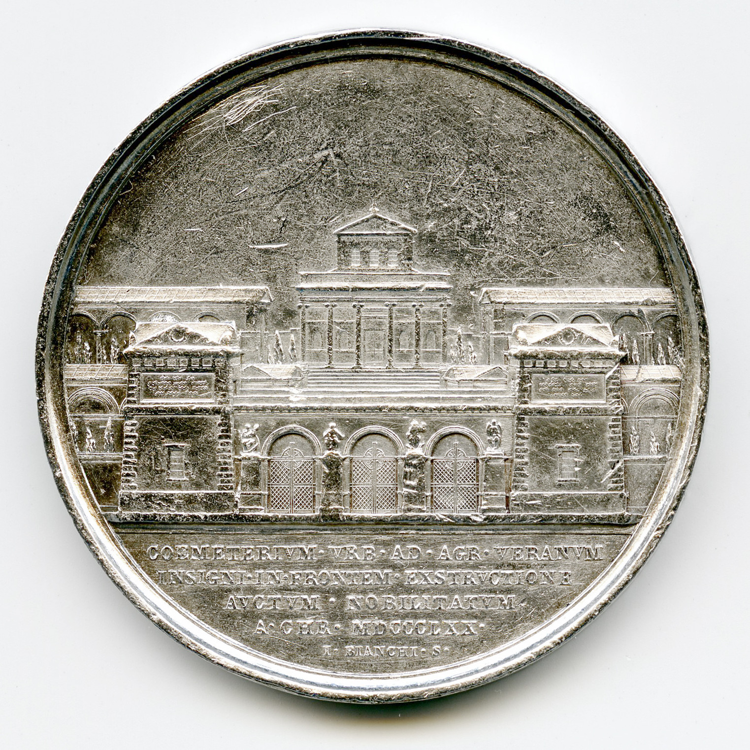 Italie - Pie IX - Médaille - 1870 revers