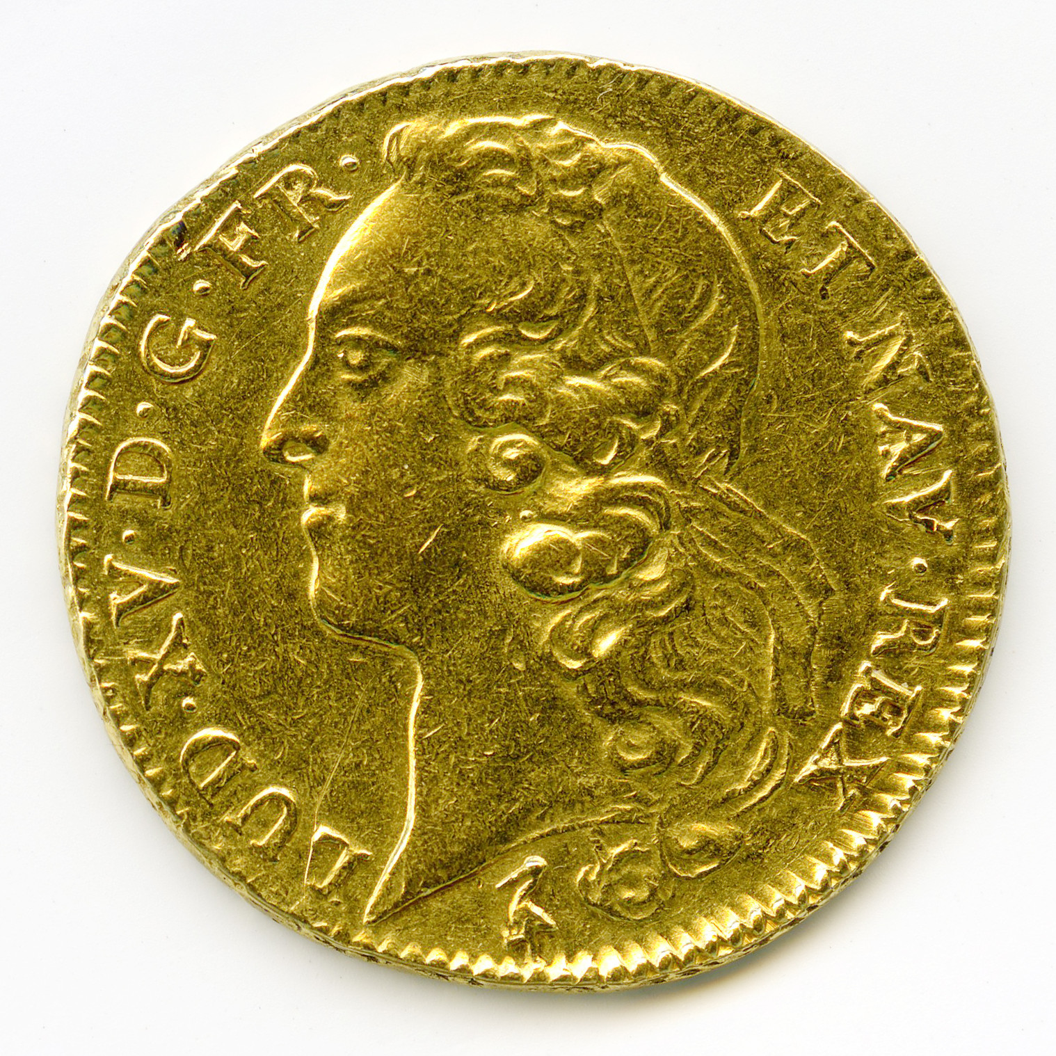 Louis XV - Double Louis d'or au bandeau - 1770 A avers Louis XV - Double Louis d'or au bandeau - 1770 A avers