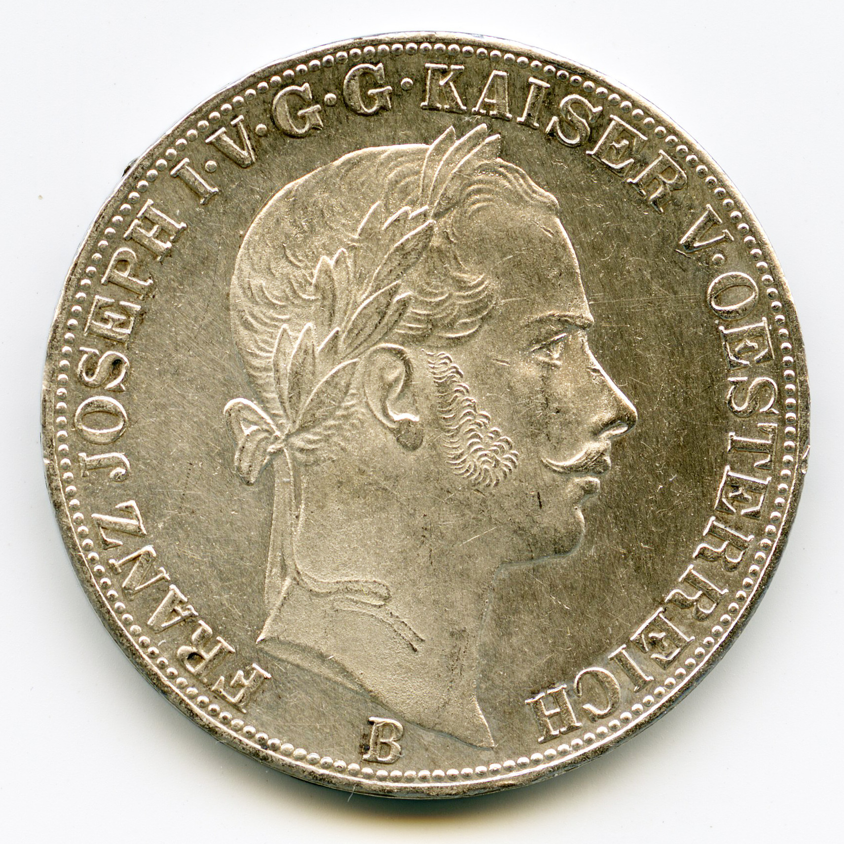 Autriche - 1 Thaler - 1858 B avers