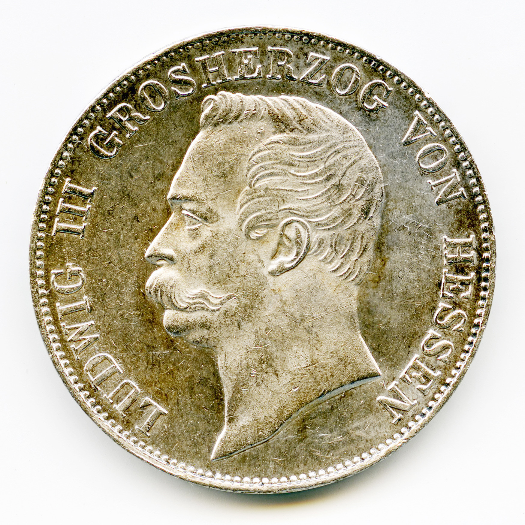 Allemagne - Ludwig III - Vereinsthaler - 1859 avers