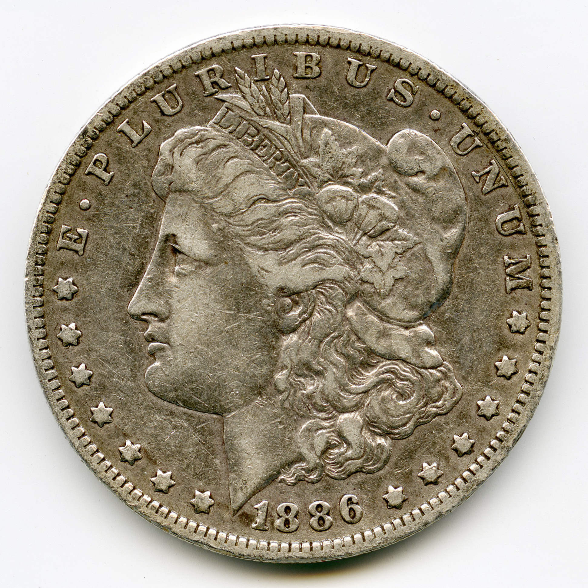 USA - 1 dollar Morgan - 1886 O avers USA - 1 dollar Morgan - 1886 O avers