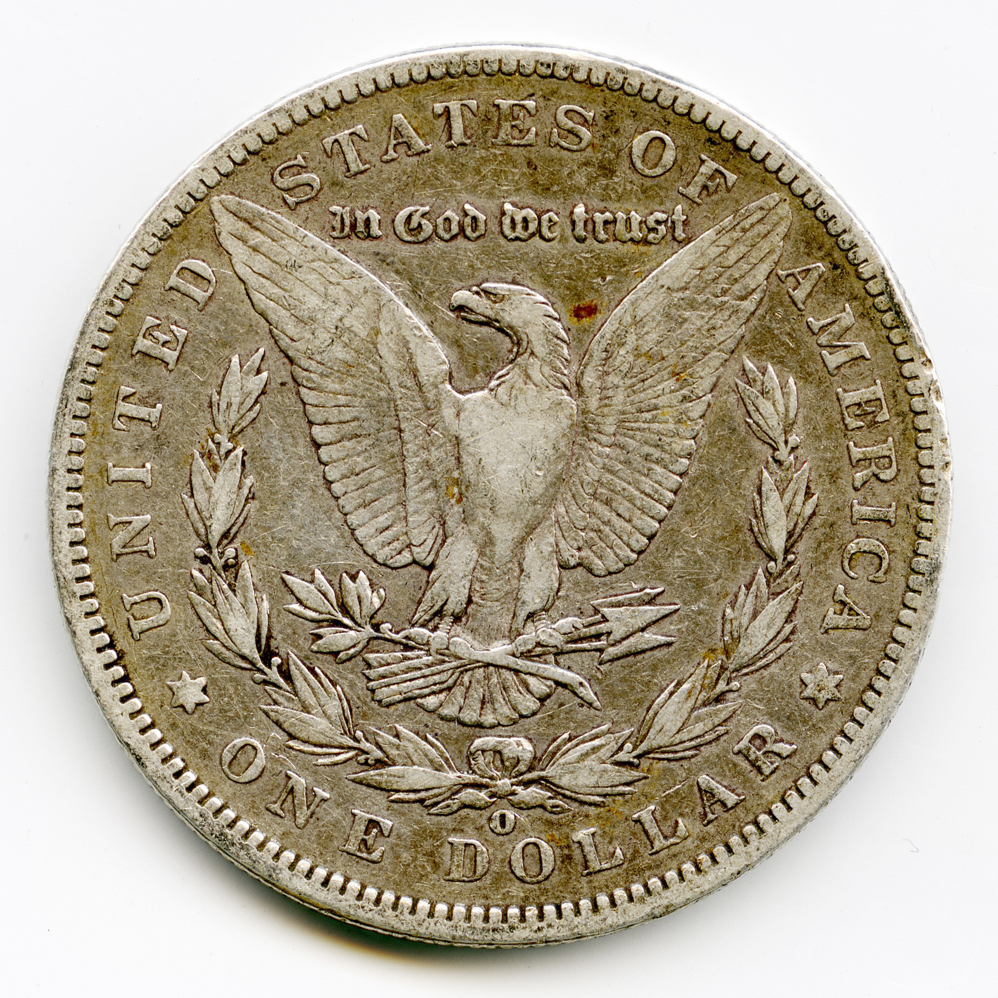 USA - 1 dollar Morgan - 1886 O revers USA - 1 dollar Morgan - 1886 O revers