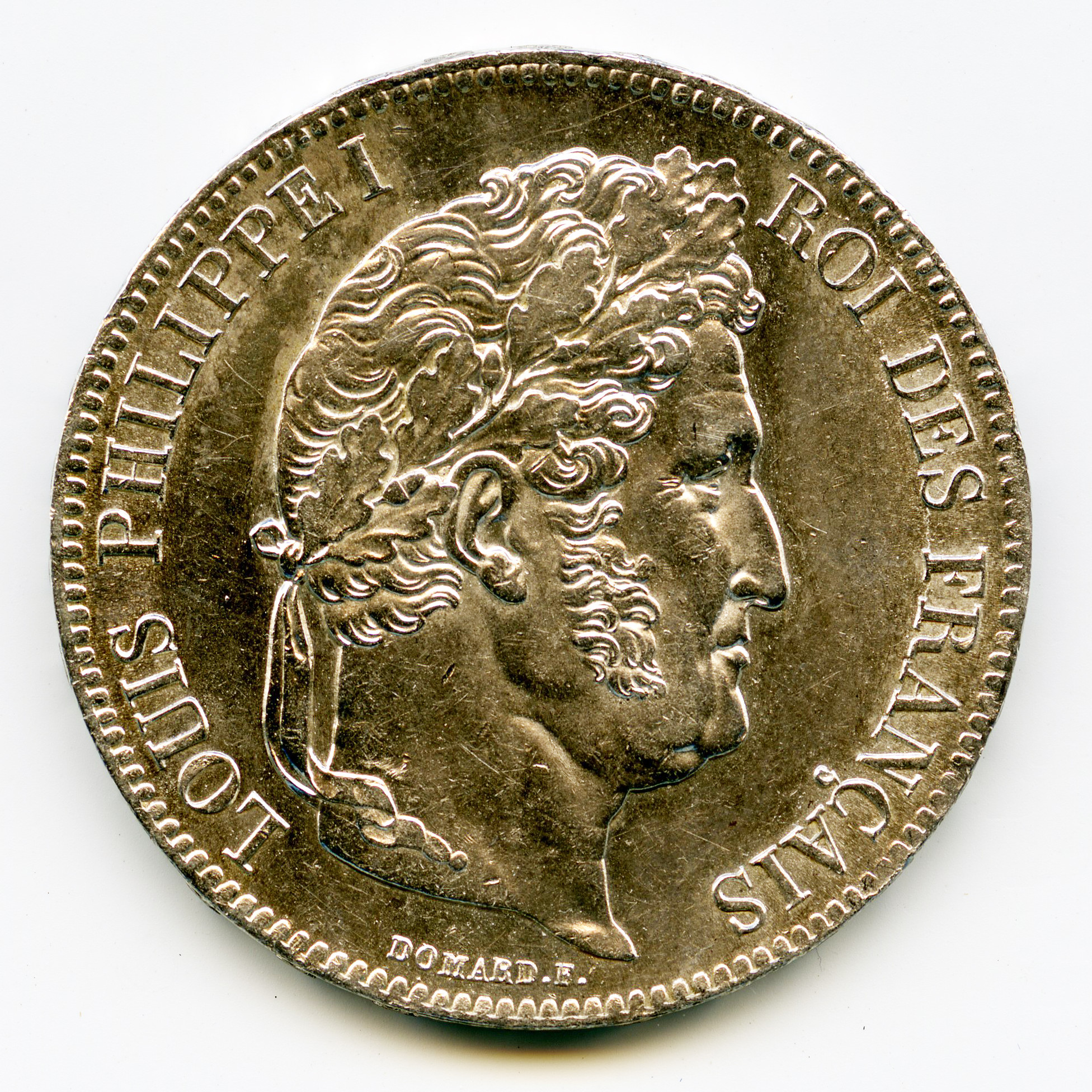 Louis Philippe Ier - 5 Francs - 1839 B avers
