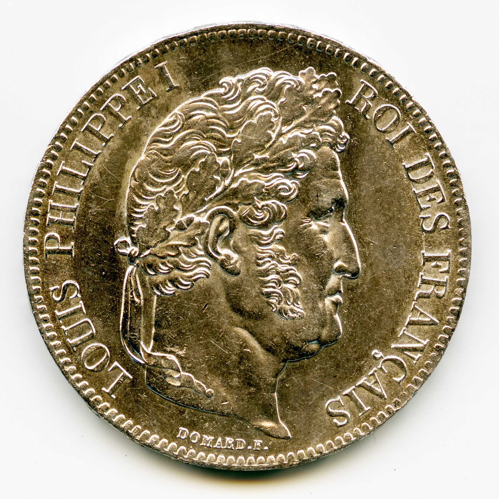 Louis Philippe Ier - 5 Francs - 1839 B avers Louis Philippe Ier - 5 Francs - 1839 B avers