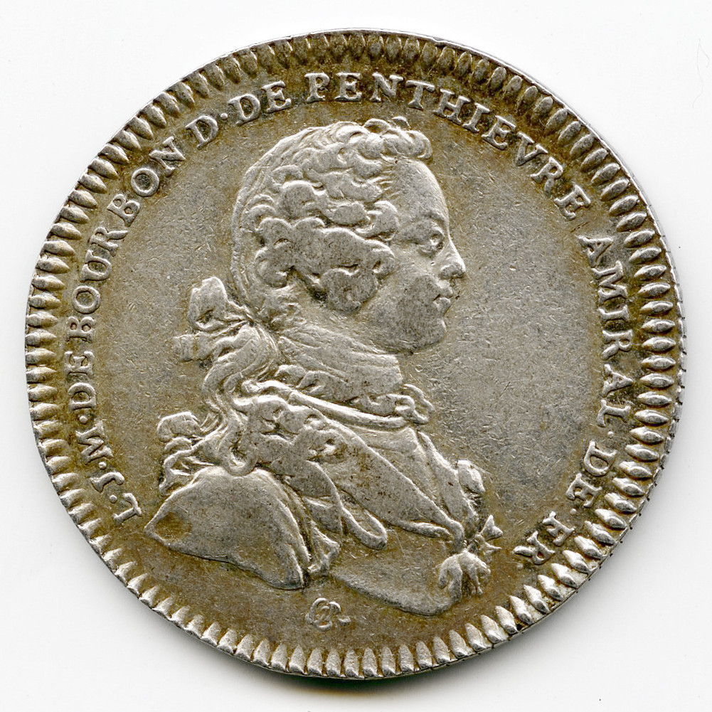 Jeton - Marine - 1742 avers Jeton - Marine - 1742 avers