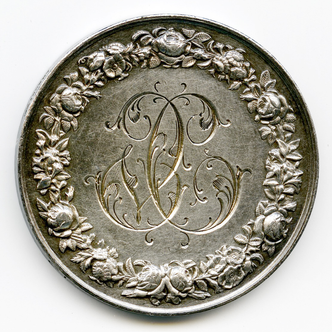 Médaille de mariage - 1897 revers Médaille de mariage - 1897 revers